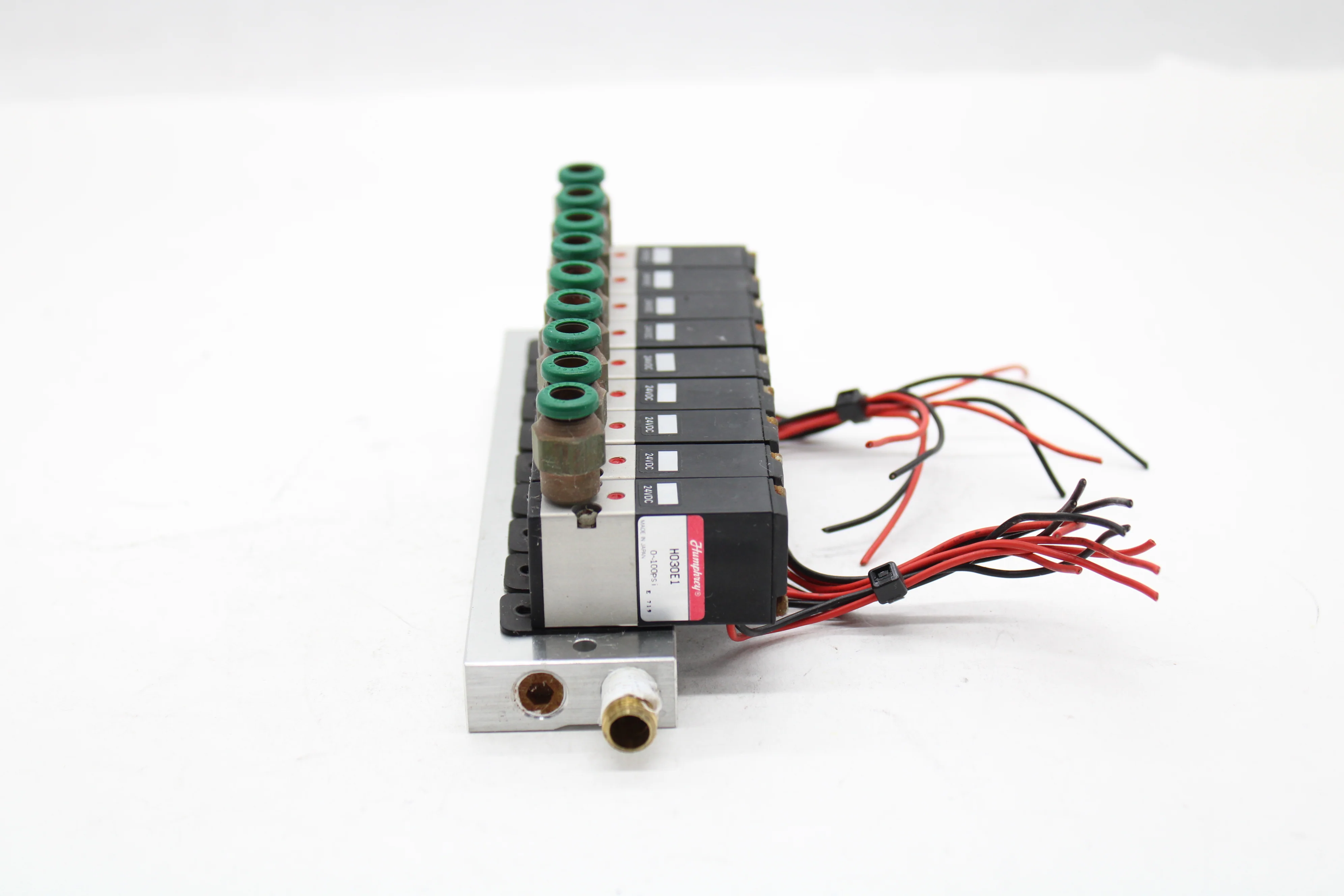 Humphrey 9x: H030E1 Solenoid Valve w/ HYM9F01 Manifold 24VDC 0-100 PSI - Image 2