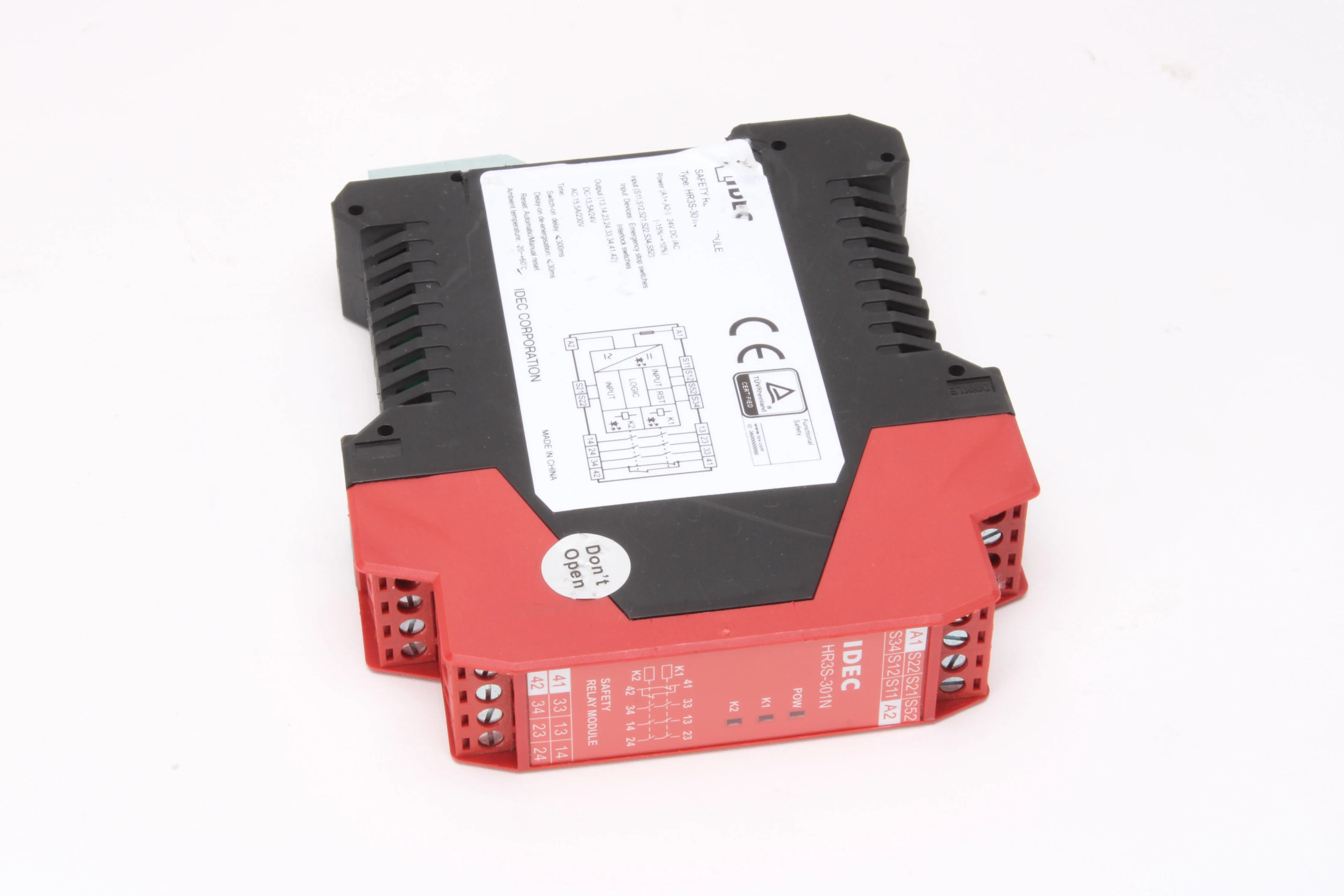 Idec HR3S-301N Safety Relay Module - Fair Condition