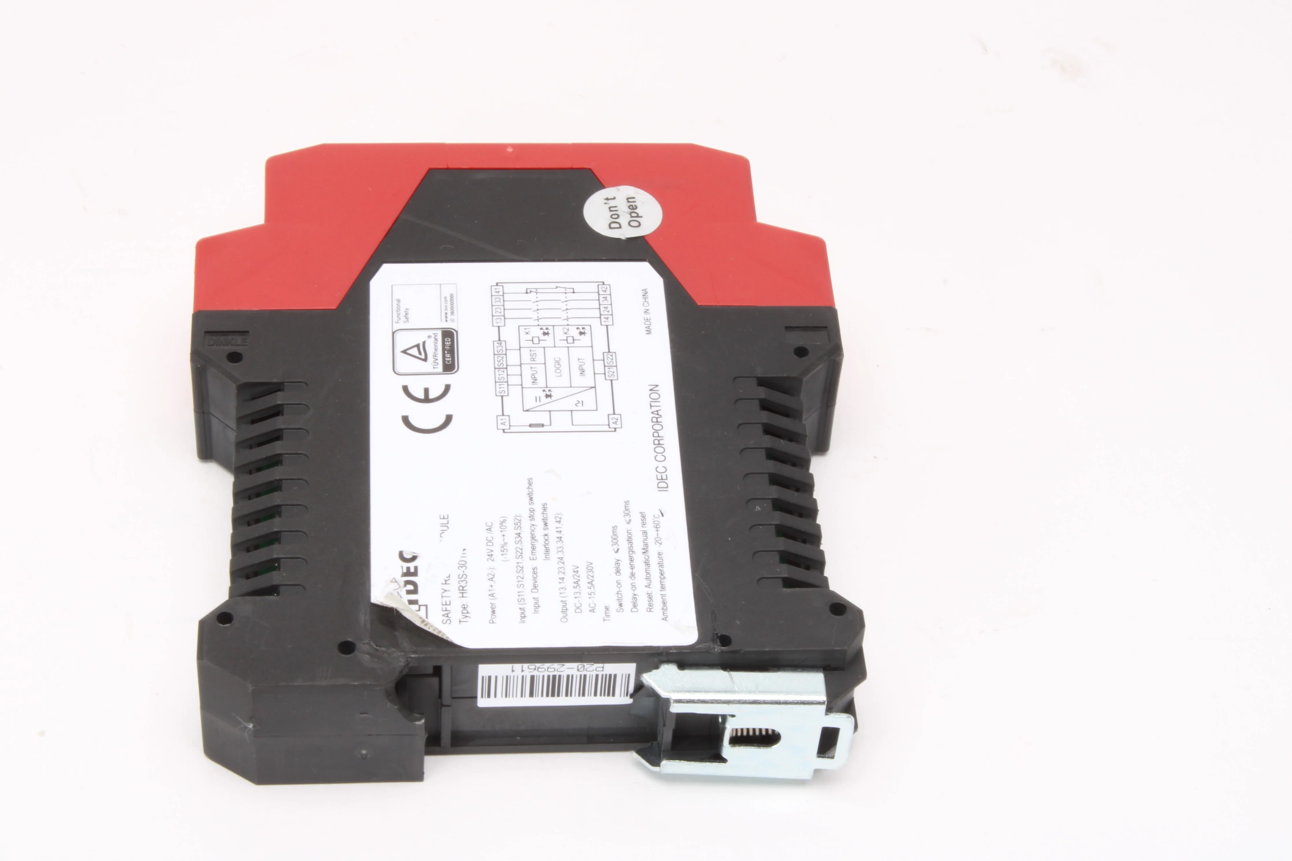 Idec HR3S-301N Safety Relay Module - Fair Condition - Image 4