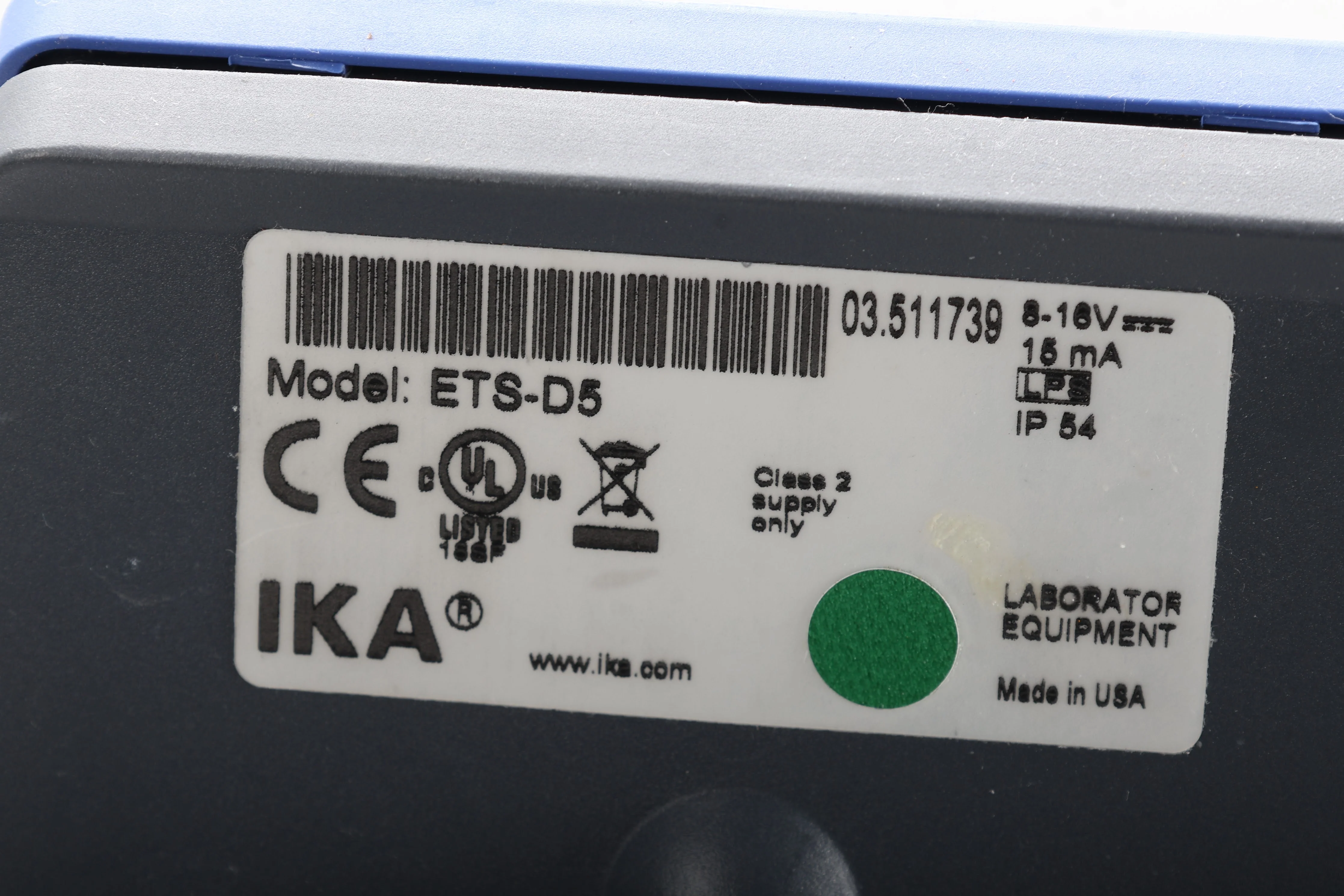 IKA C-MAG HS 7 S001 Magnetic Hotplate Stirrer With ETS-D5 Temperature Probe - Image 6