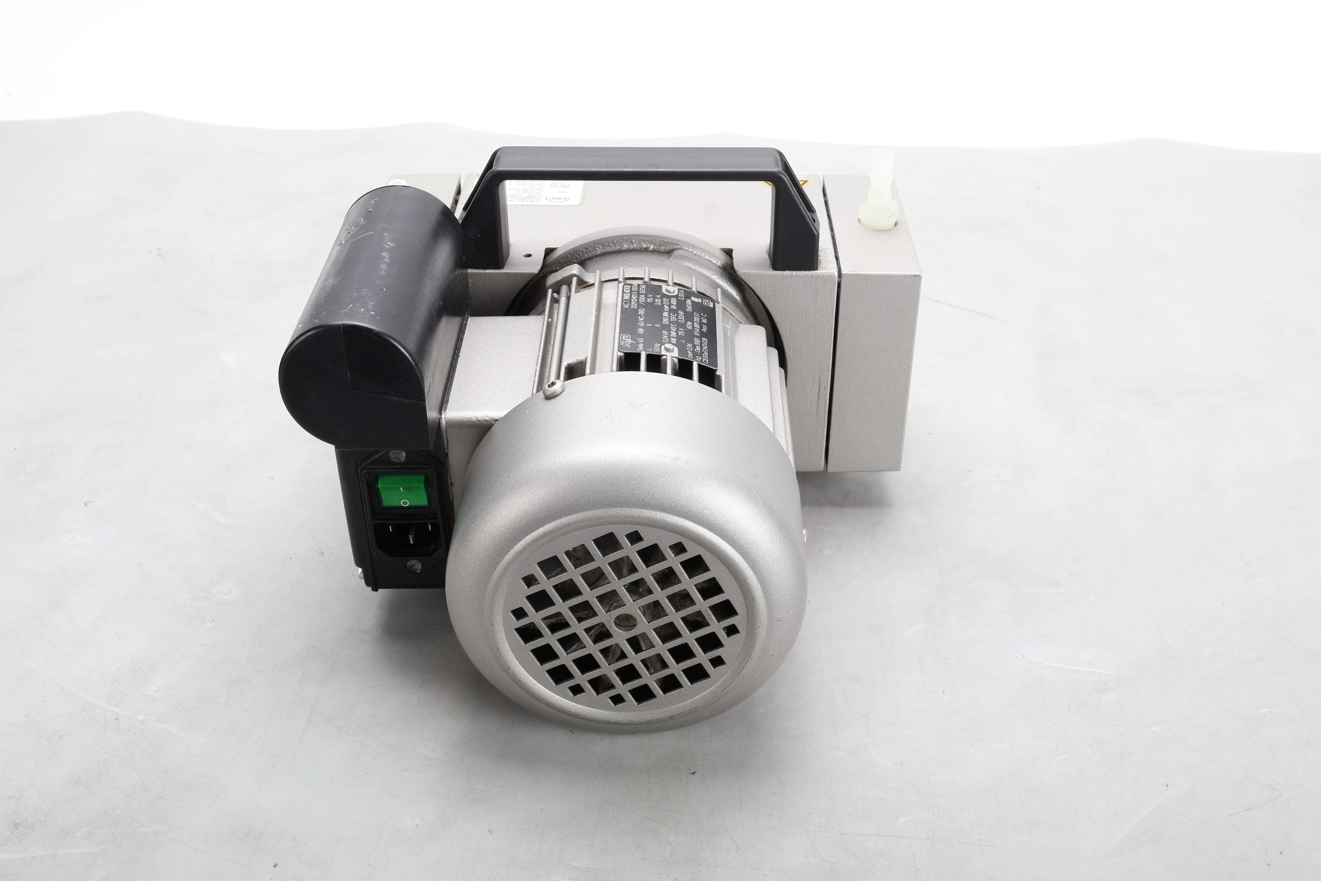 Ilmvac 411722-01 PTFE Chemical-Duty Dry Diaphragm Vacuum Pump - Fair Condition