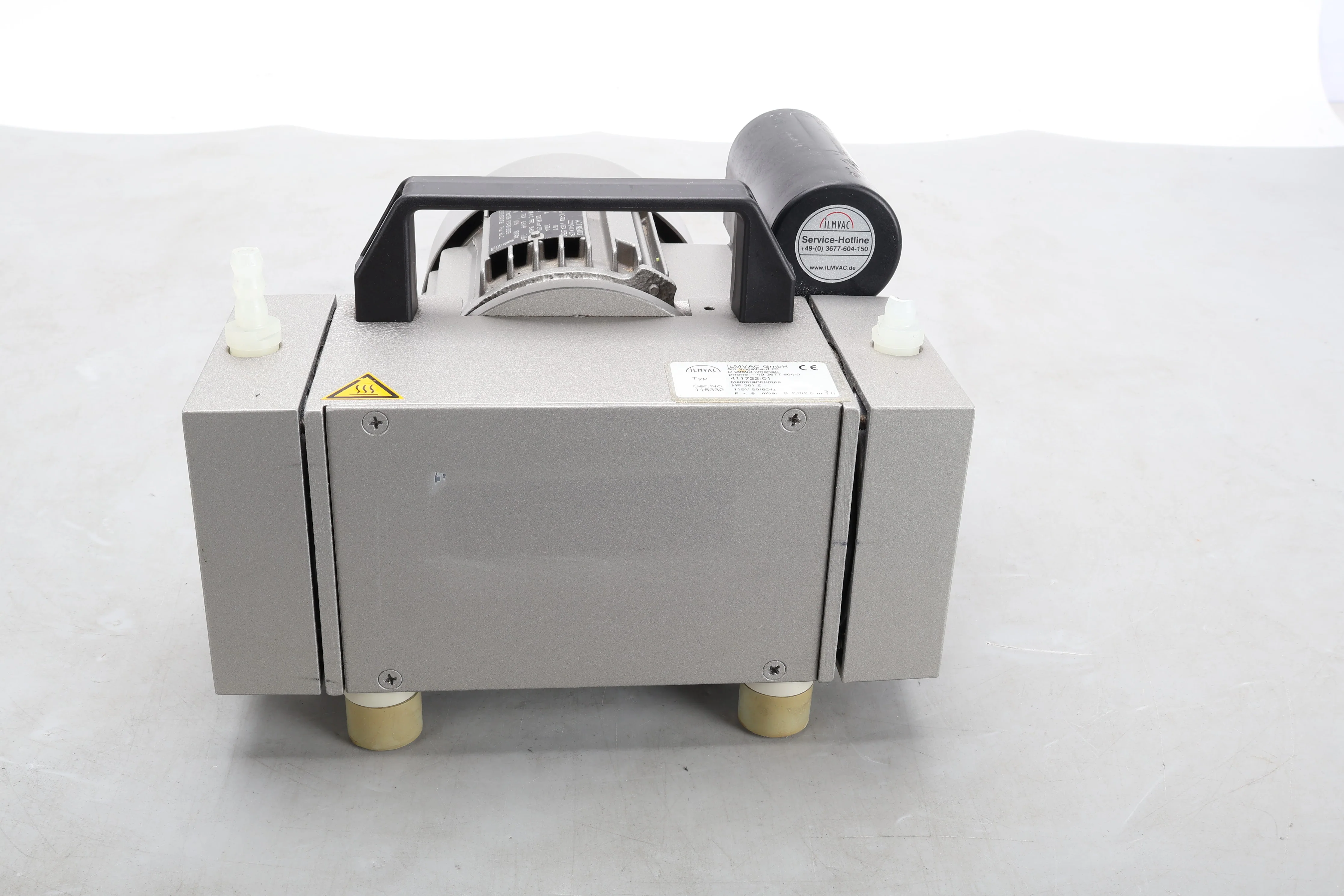 Ilmvac 411722-01 PTFE Chemical-Duty Dry Diaphragm Vacuum Pump - Fair Condition - Image 3