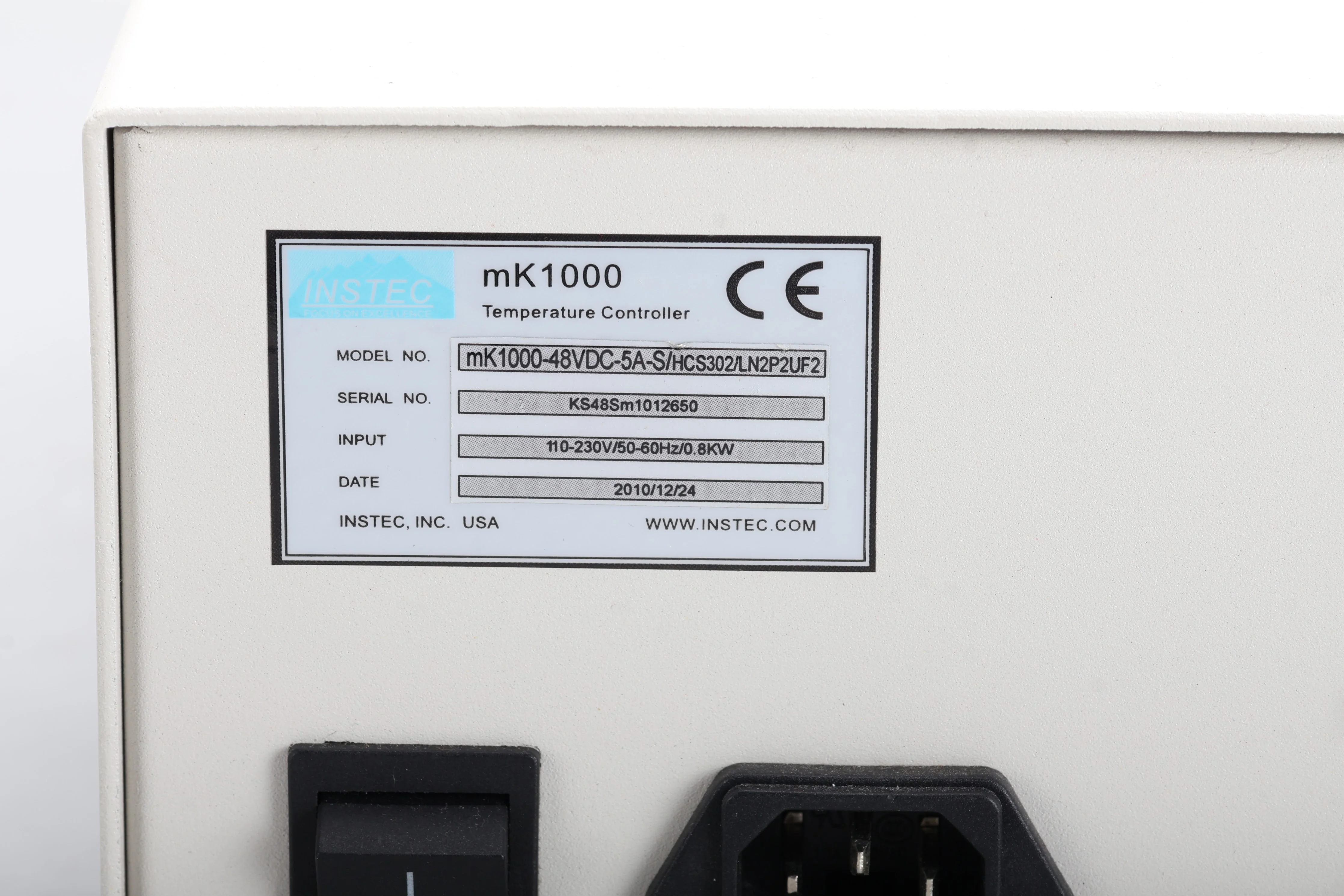 Instec mK1000-48VDC-5A-S/HCS302/LN2P2UF2 Temperature Controller - Image 7