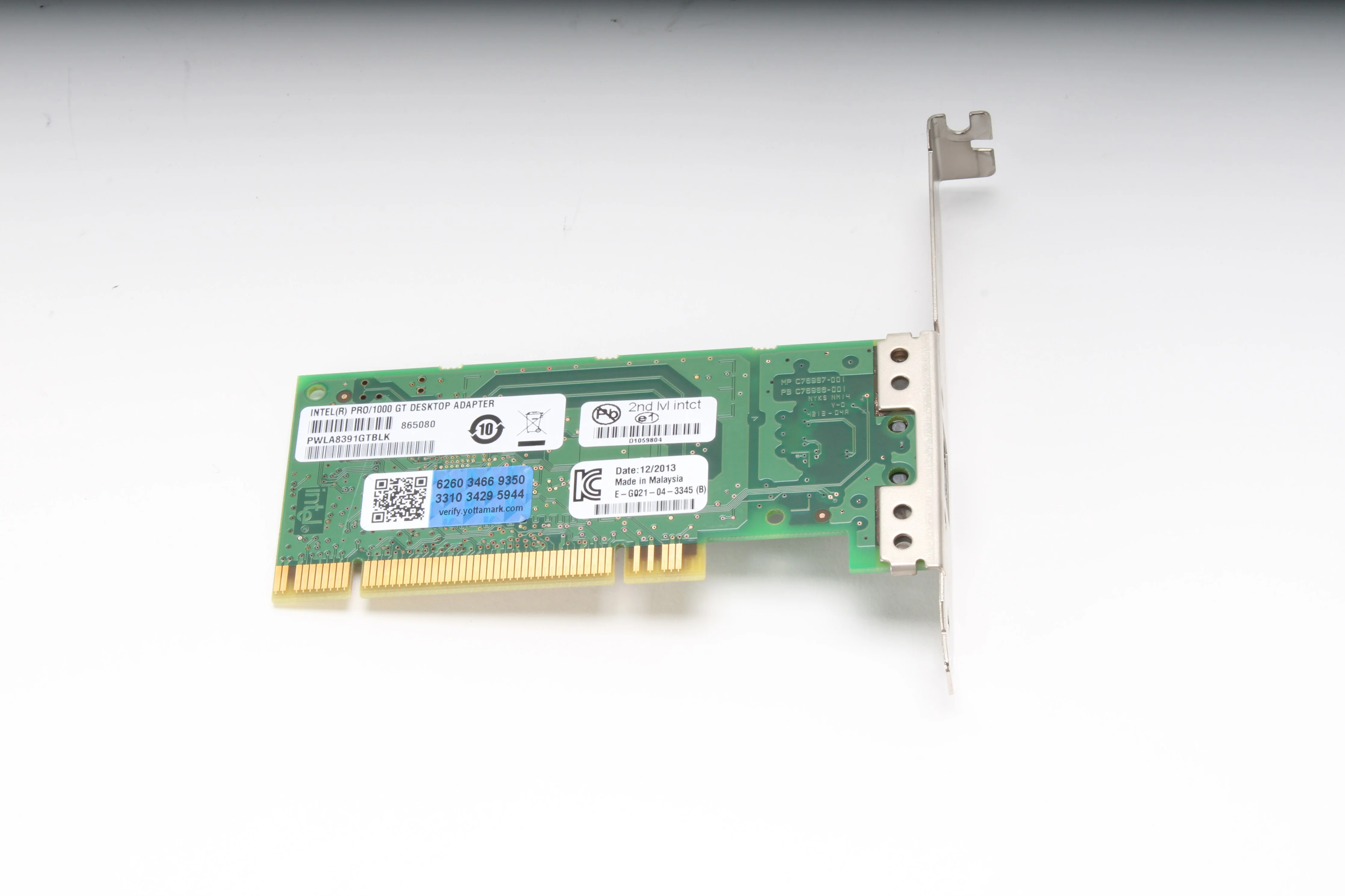 Intel PWLA8391GTBLK Pro/1000 GT Desktop Adapter - Image 3