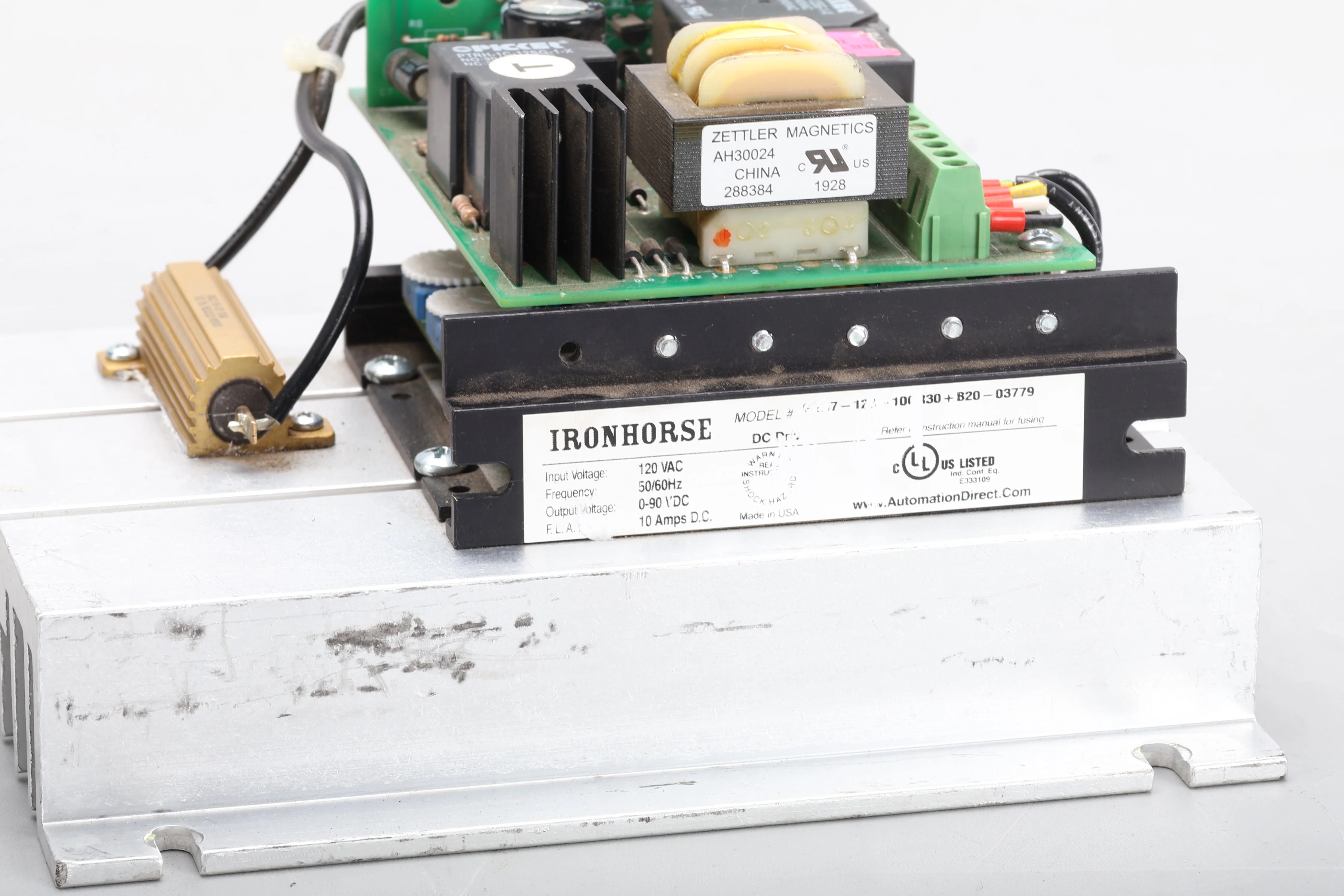 IronHorse GSD7-120-10R30+B20-03779 DC Drive - Fair Condition - Image 3