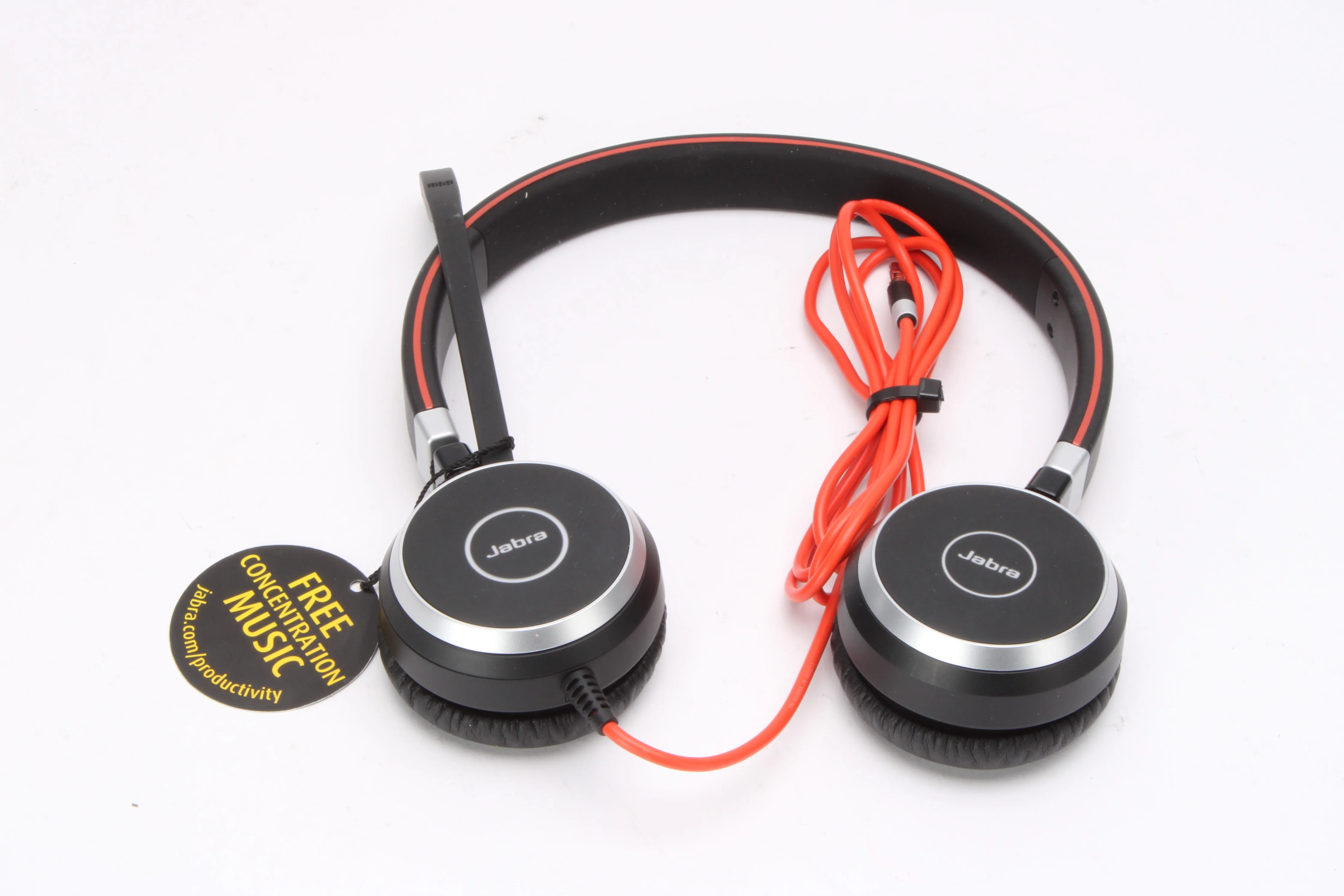 Jabra HSC017 (Stereo) Evolve 40 Wired Headset With ENC010 Link UC Controller - Image 5