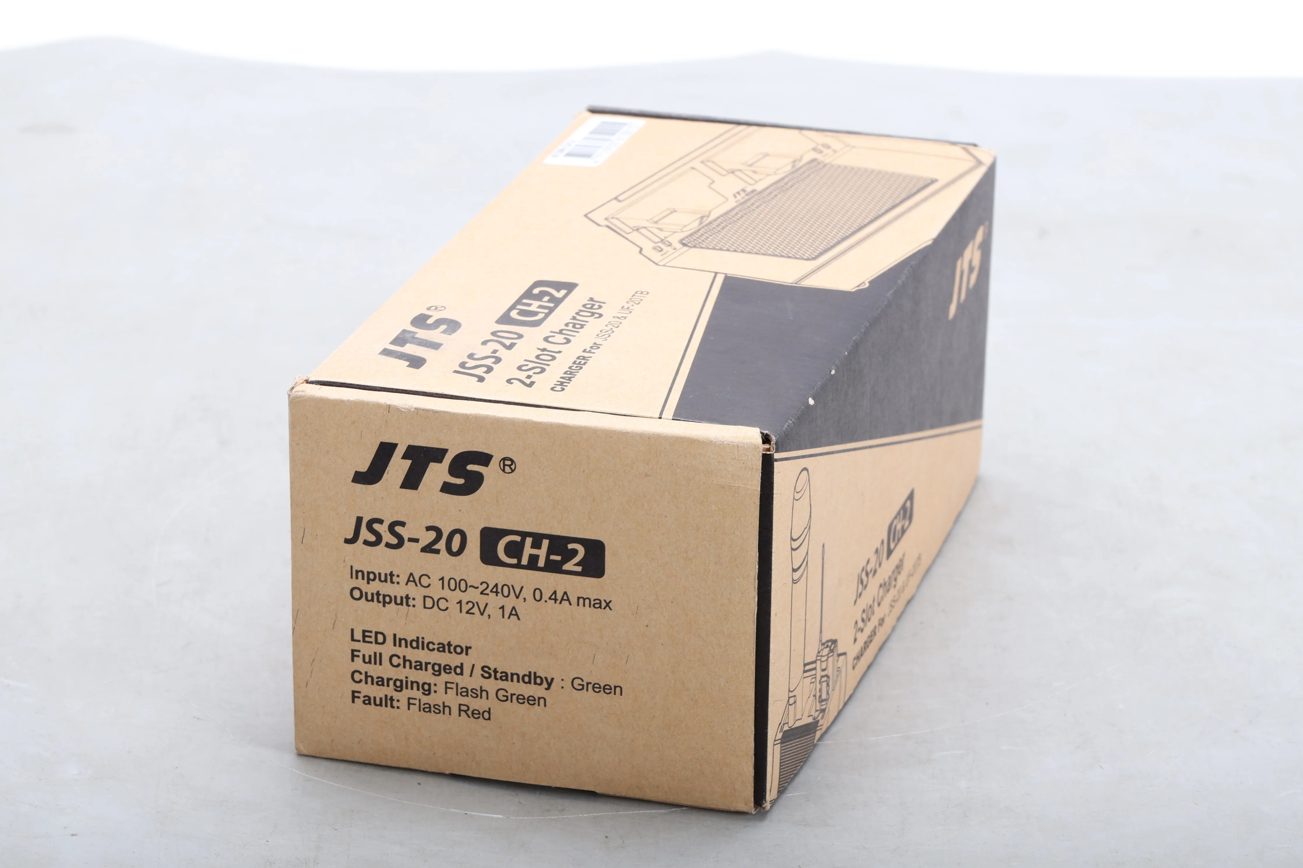 JTS JSS-20 2-Slot Charger for JSS-20 & UF-20TB 100-240V 4712933610015 - NEW - Image 4