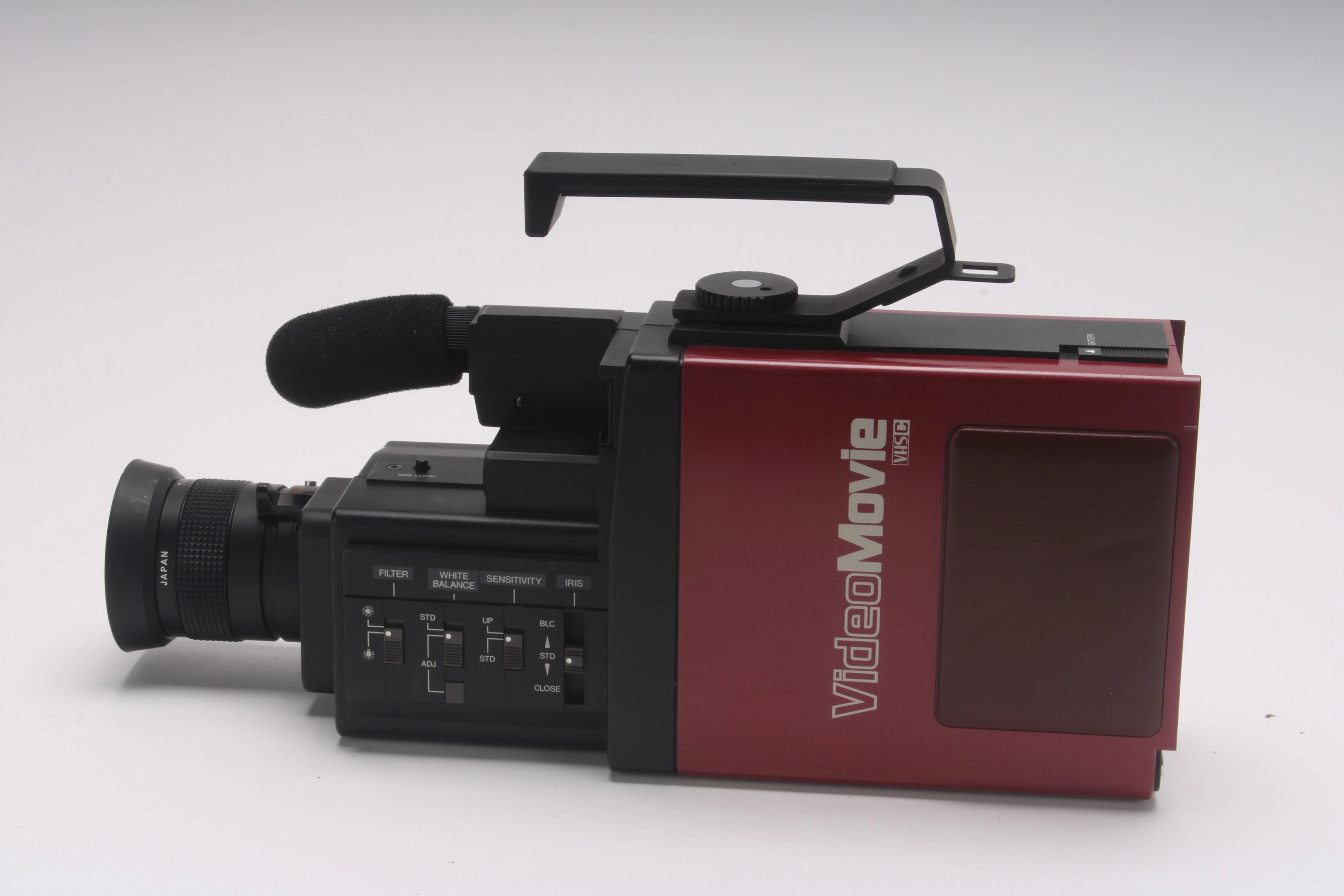 JVC GR-C1U Video Movie VHS C Camera W/ TV Zoom 8-48mm 1:1.2 Lens, RF-P1U RF Unit - Image 2