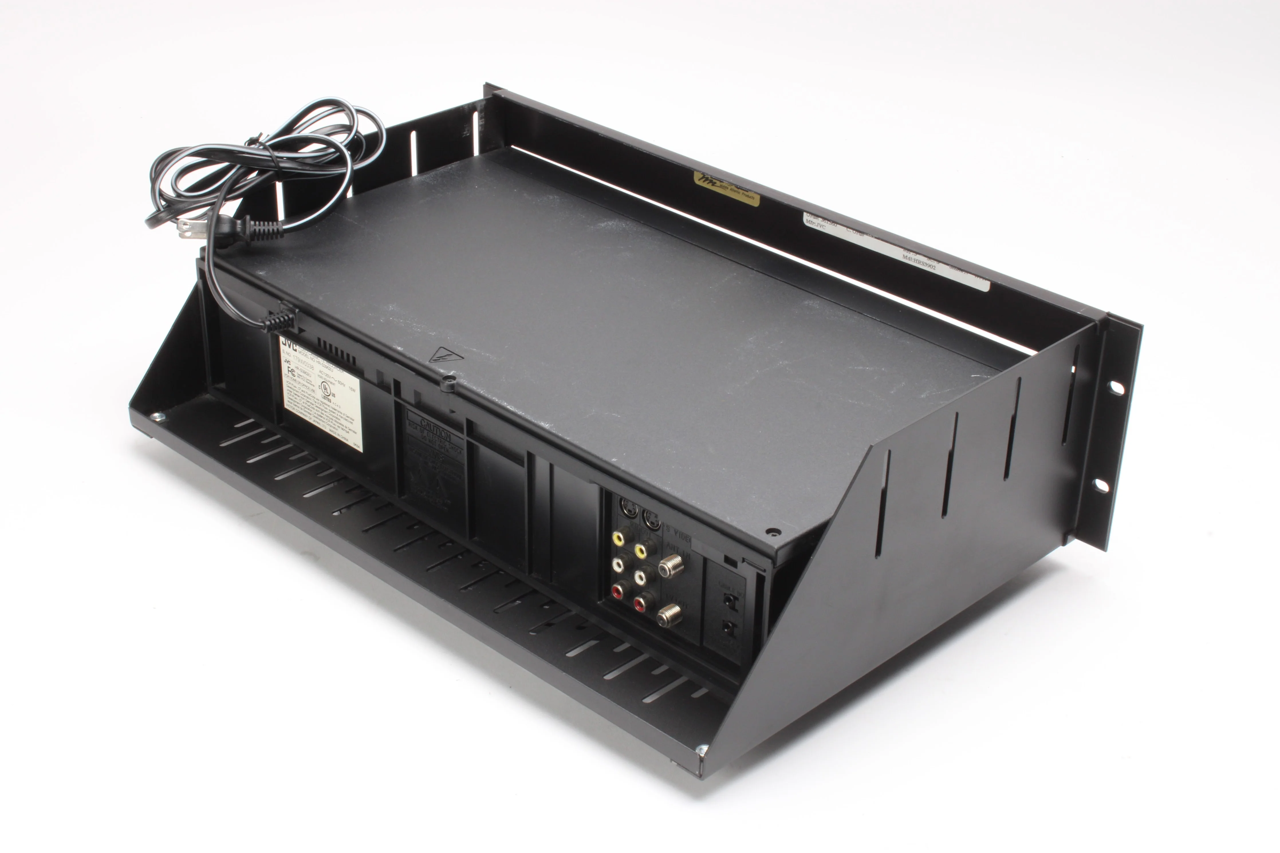 JVC HR-S3902U is a Super VHS (S-VHS) HiFi VCR With Rack Shelf - Fair Condition - Image 7