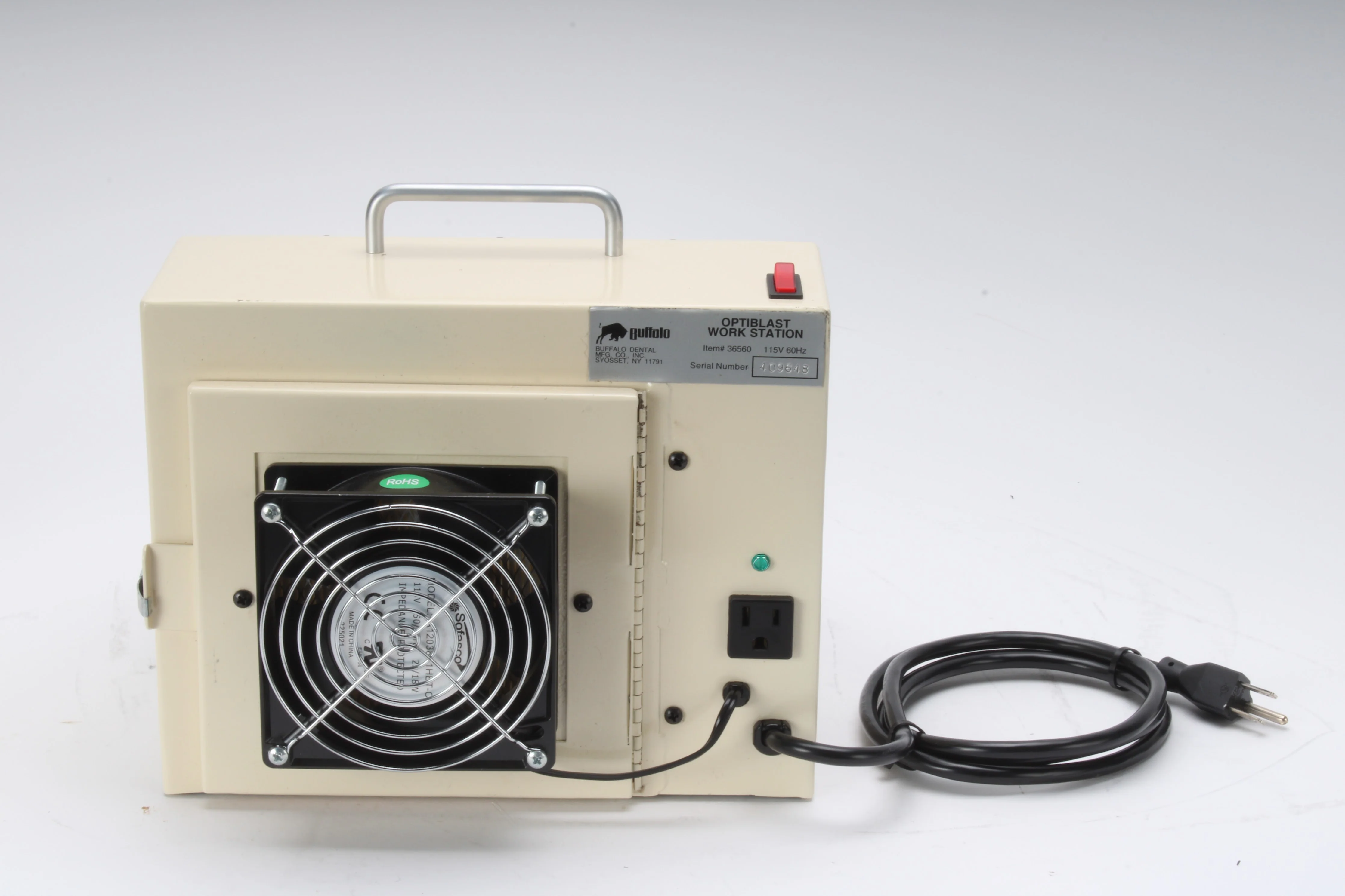 K&D PowerRite Optiblast Workstation With Suction and Light - Image 6