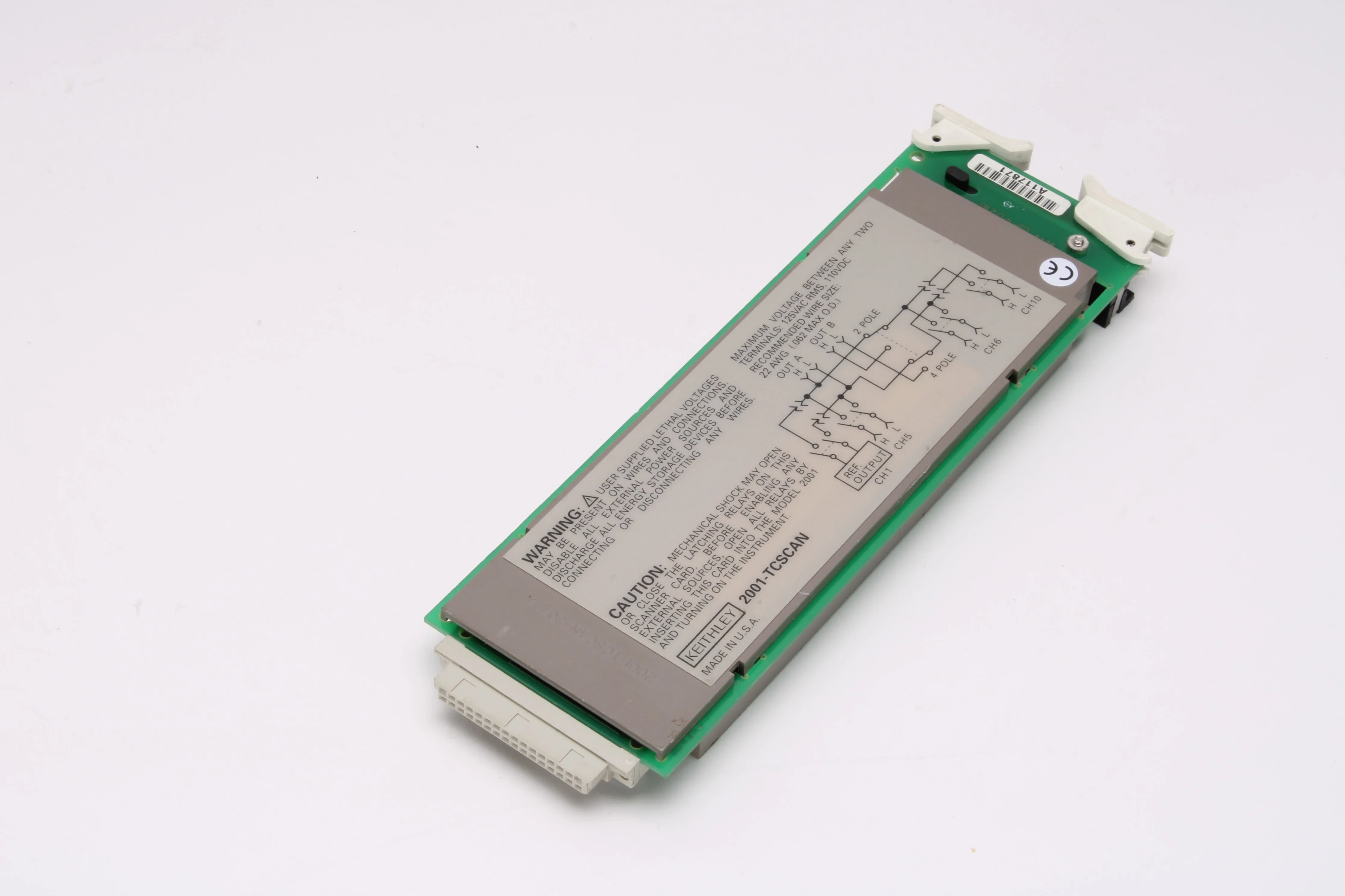 Keithley 2001-TCSCAN Thermocouple Scanner Card for Keithley 2000 -Fair Condition - Image 2
