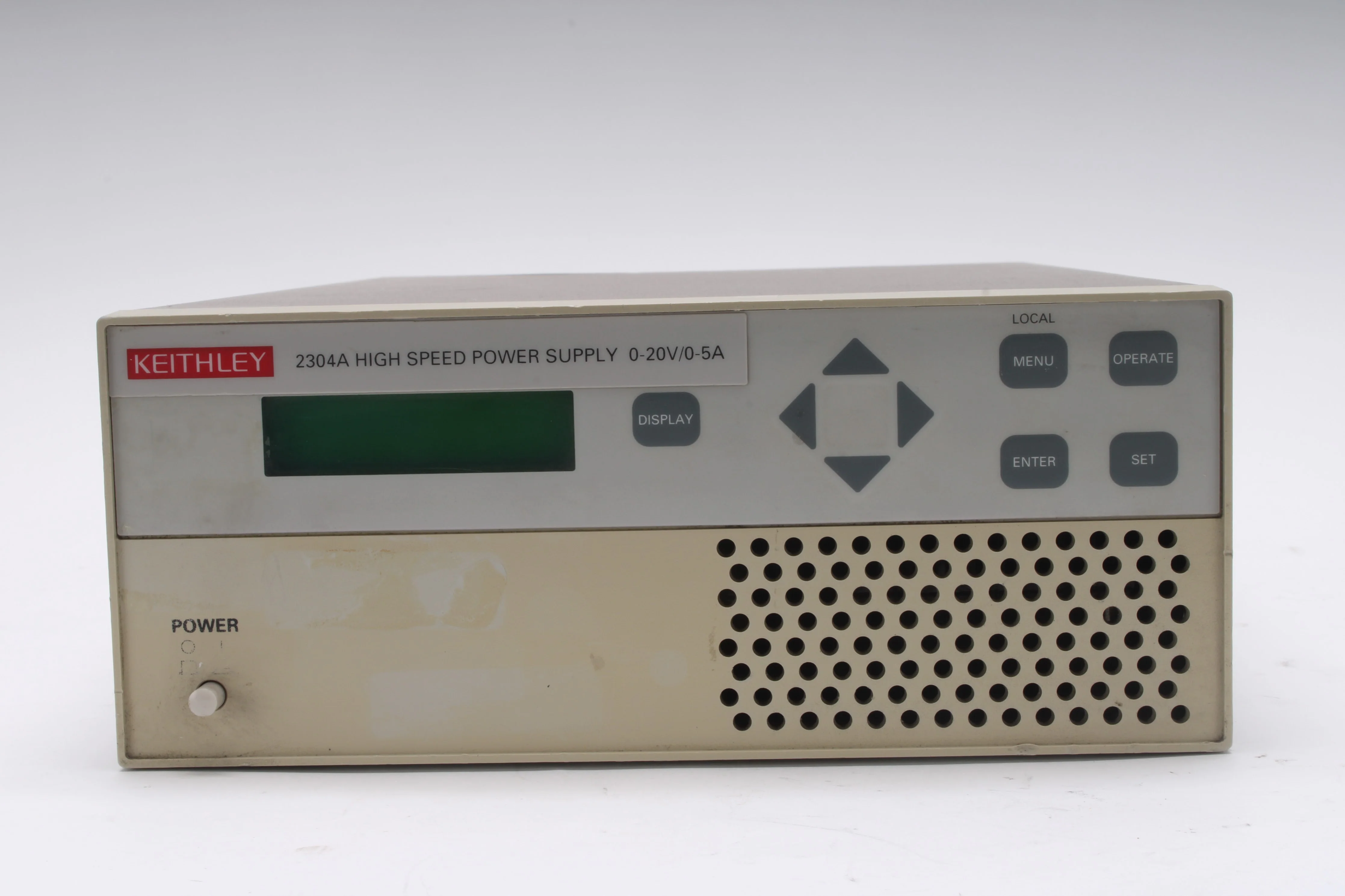 Keithley 2304A DC Power Supply 0-20V 0-5A 100W - AS IS For Parts - Image 2