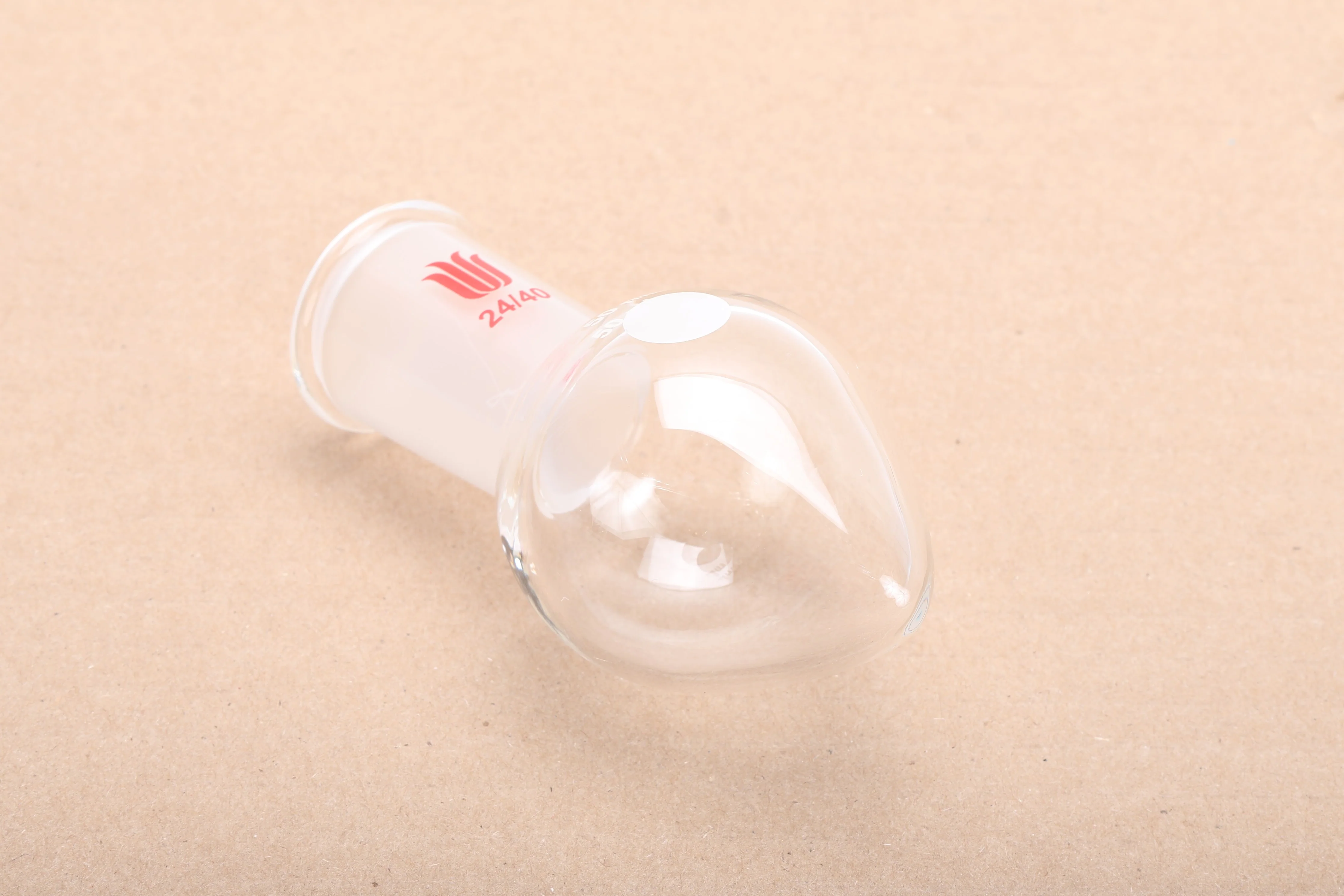Kemtech Synthware F322450L 50mL Pear-Shaped Boiling Flask, 24/40