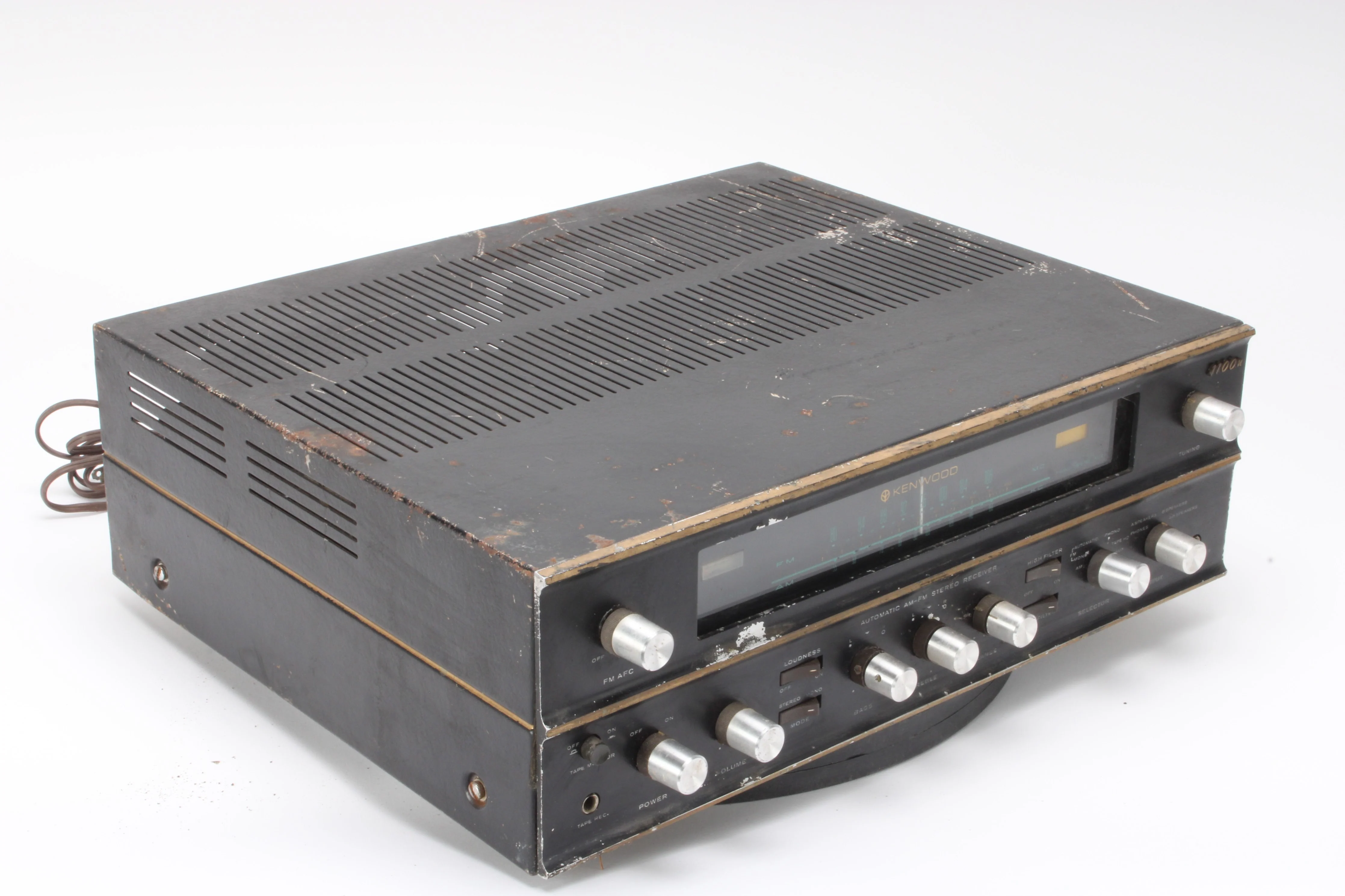 Kenwood 1100U Stereo Tube Receiver - AS IS For Parts - Image 2