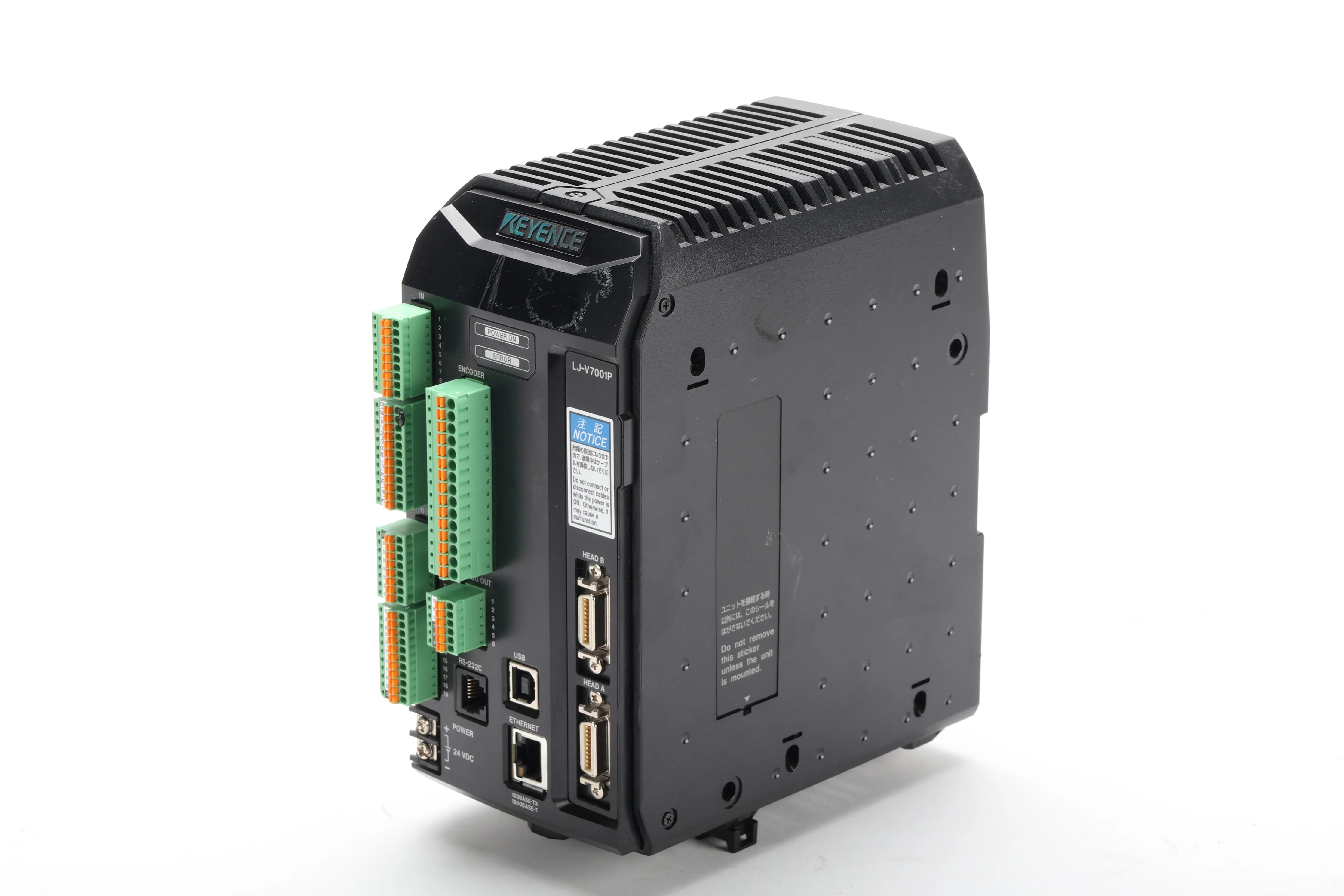 Keyence LJ-V7001P Laser Profilometer With All Phoenix Connectors - Image 2