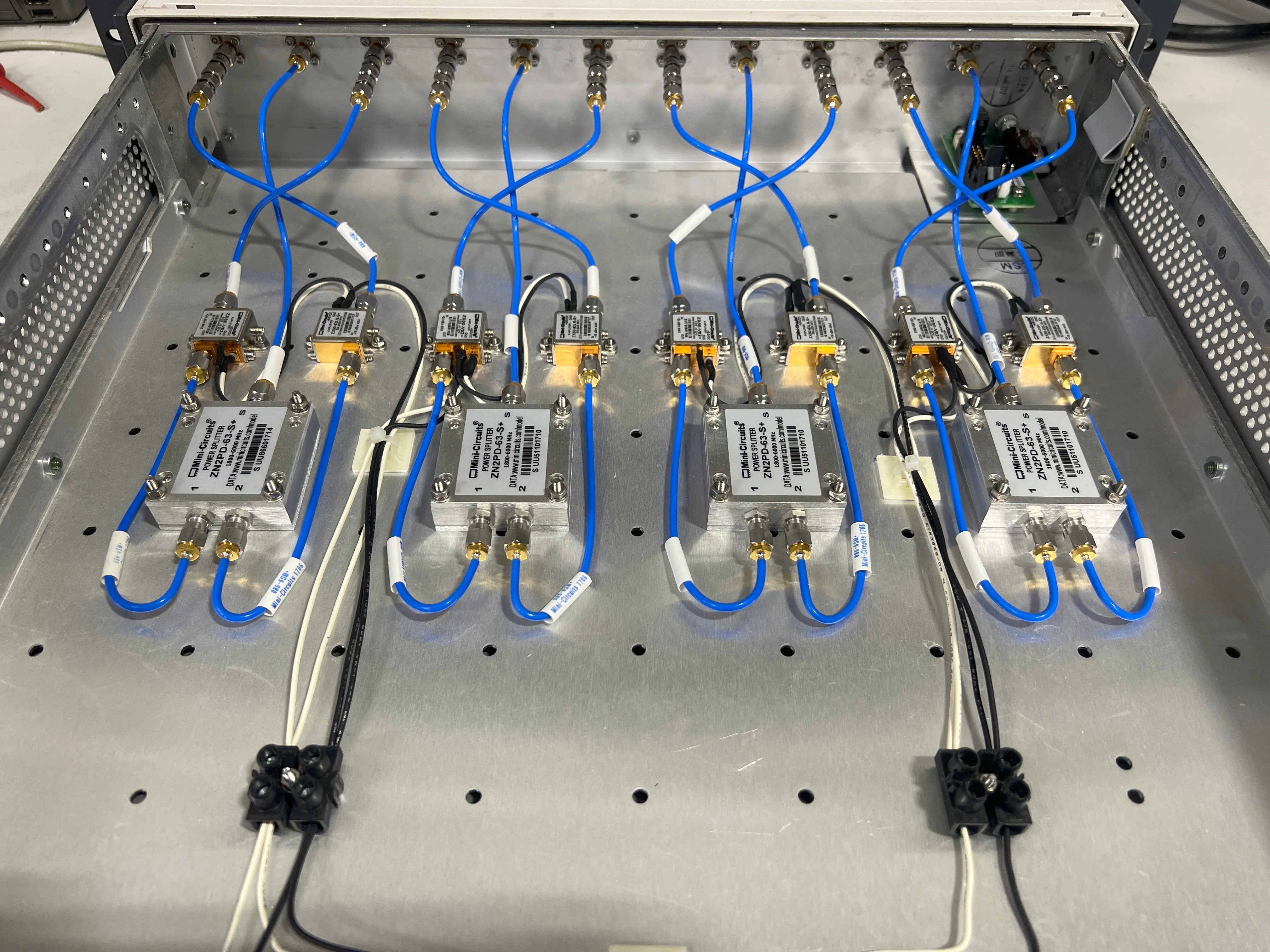 Keysight L4490A RF Switch Platform w/ Mini-Circuits BW-S2 2dB, ZN2PD-63-S+ - Image 5