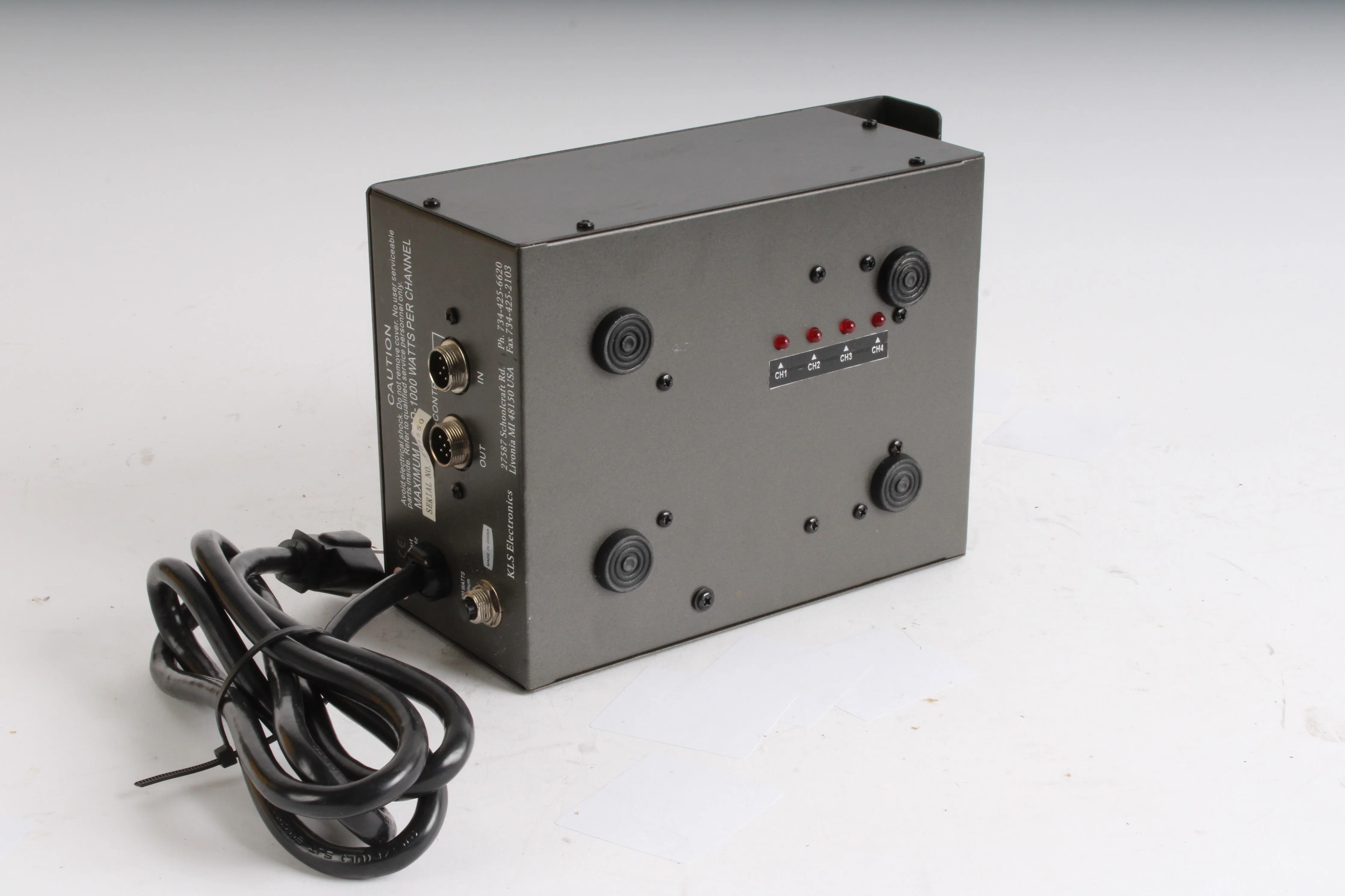 KLS Electronics LDP-240 Dimmer Pack 1000W Per Channel 2400W Max - Image 5