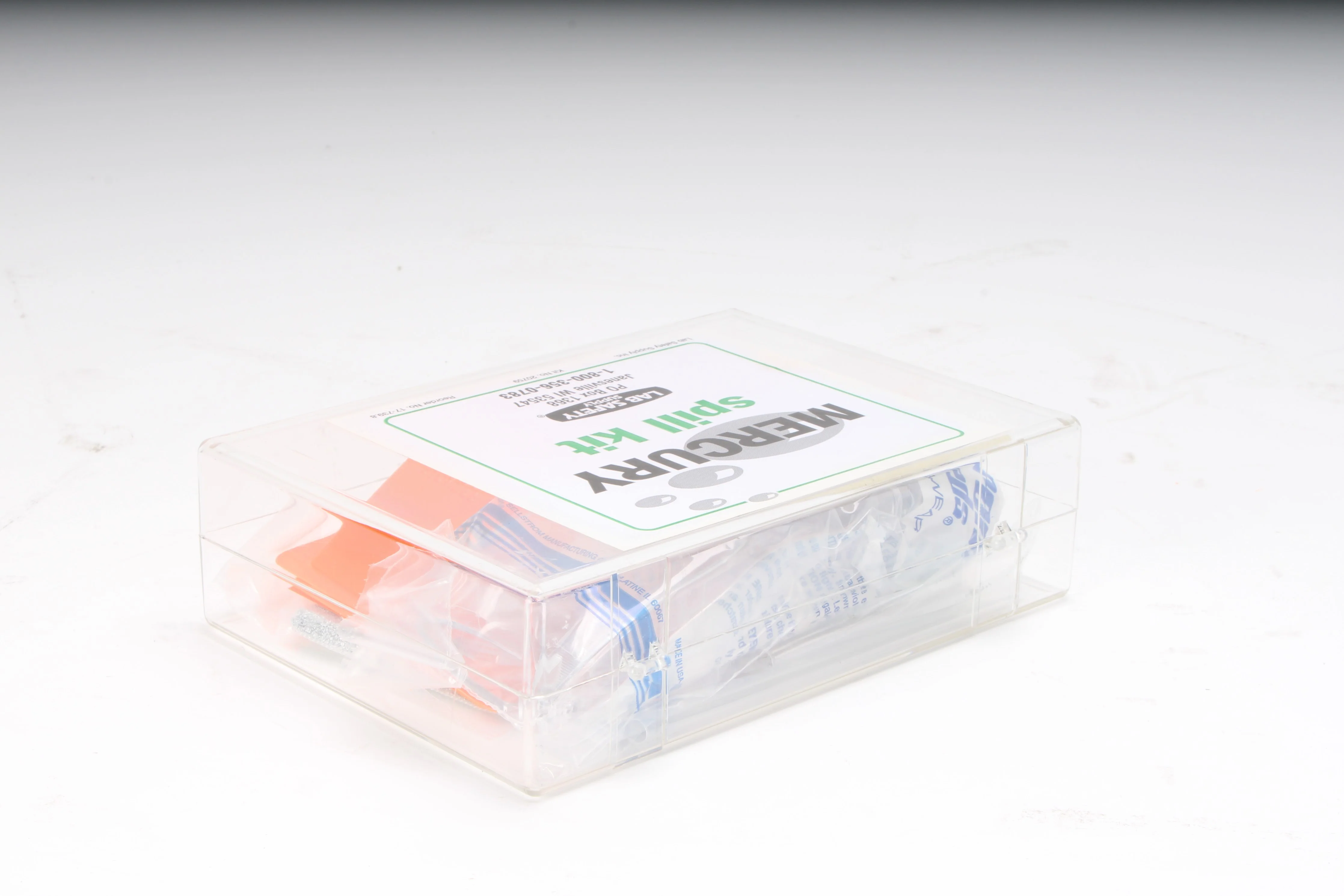 Lab Safety Supply 20759 Mercury Spill Kit - New Open Box - Image 3