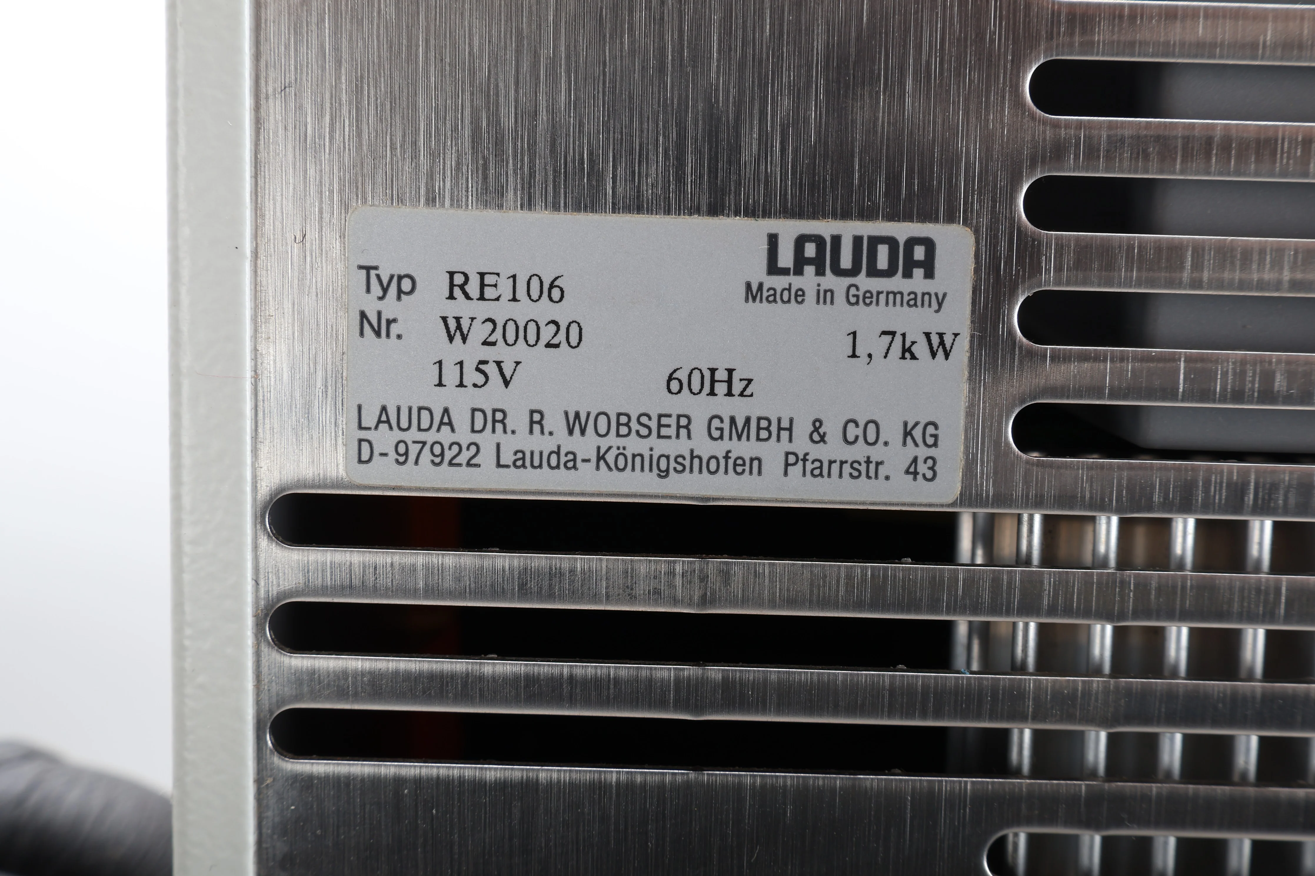 LAUDA RE 206 Ecoline Recirculating Chiller / Refrigerated Circulator - Image 5