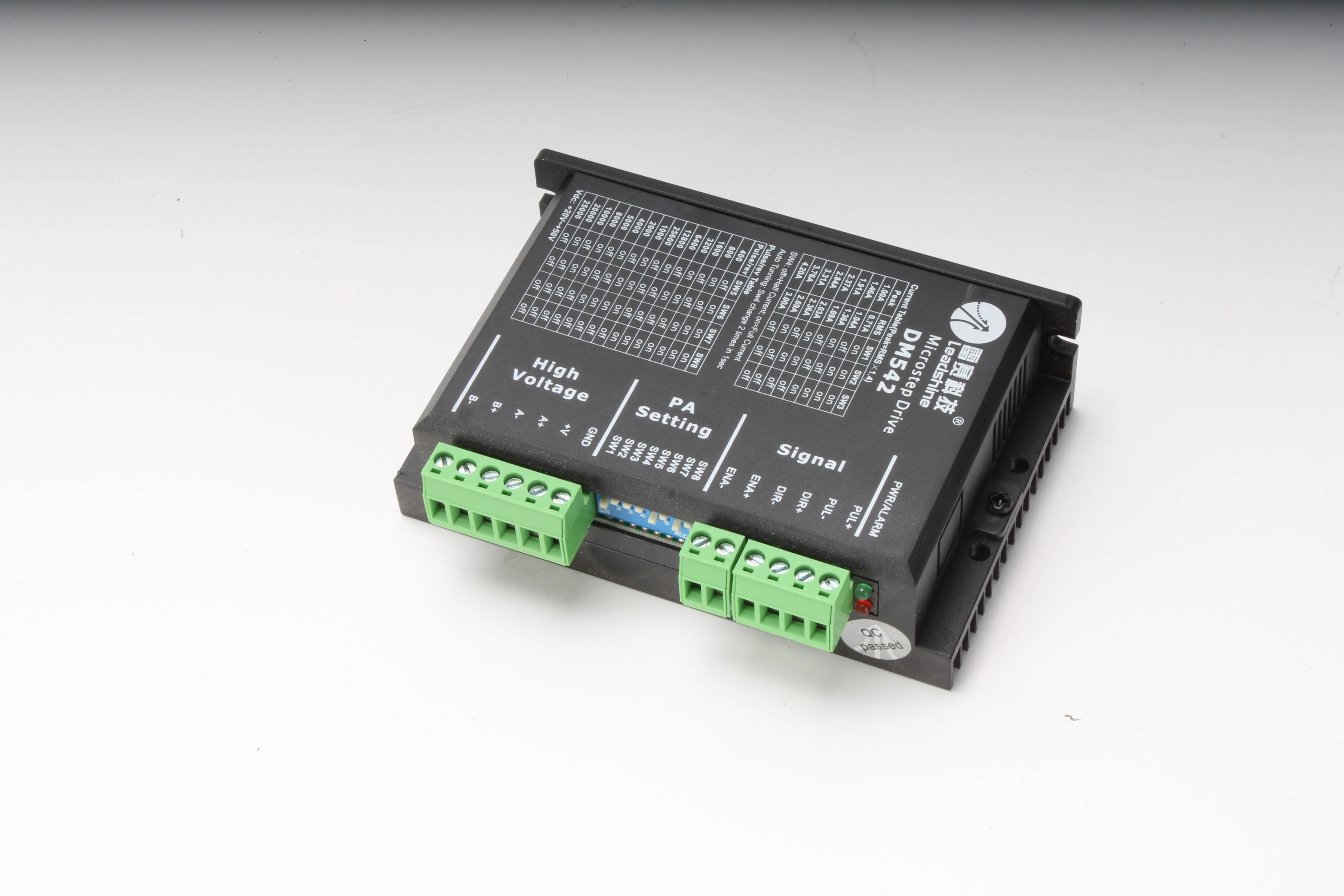 Leadshine DM542 Microstep Drive 0.5-4.2A 20-50VDC Digital Stepper Driver