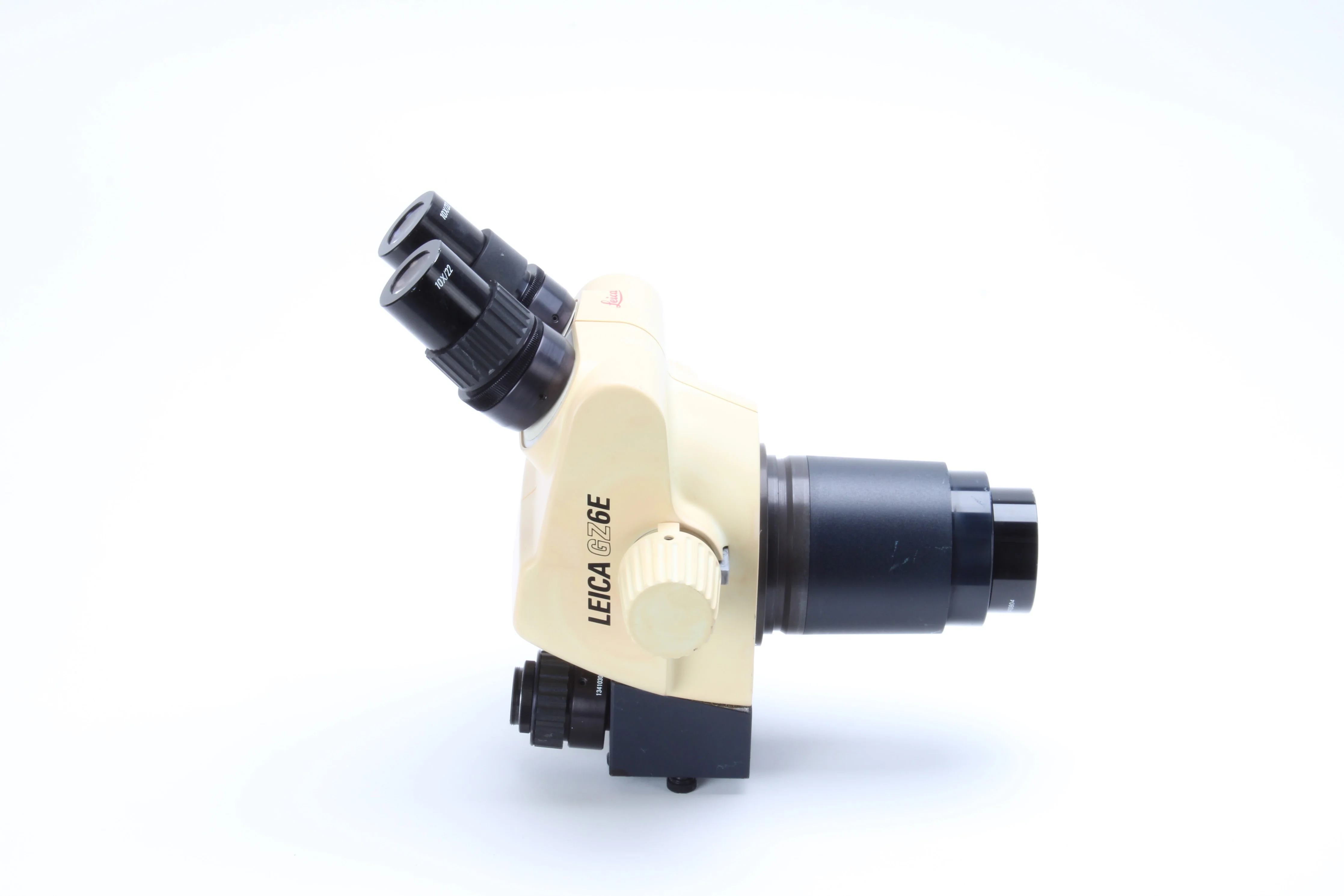 Leica GZ6E Stereo Zoom Microscope Head W/ 2x 13410750 Eyepieces & Objective Lens - Image 4
