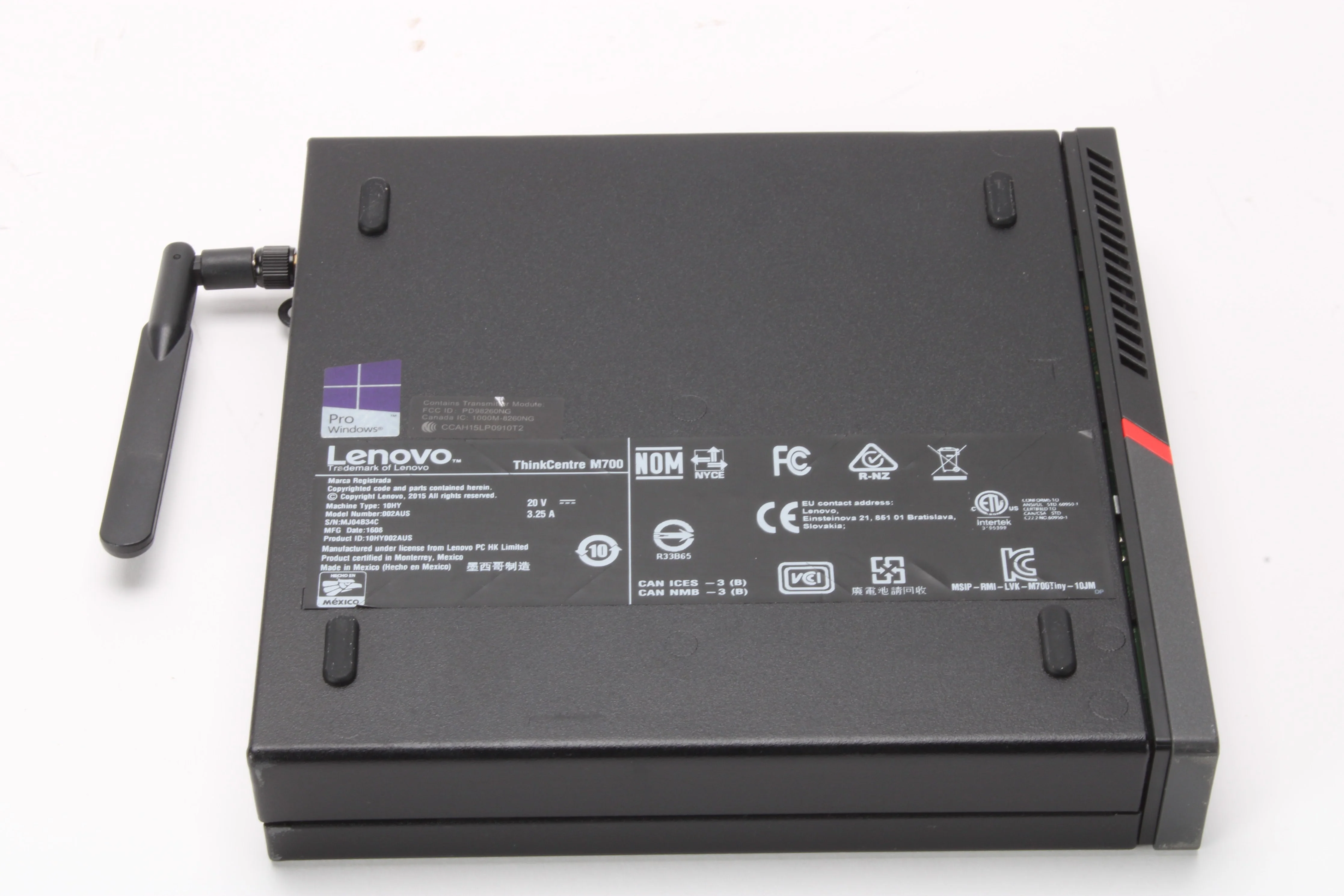 Lenovo ThinkCentre 002AUS M700 Desktop Intel i5-6500T @2.50GHz/8GB RAM/128GB SSD - Image 8