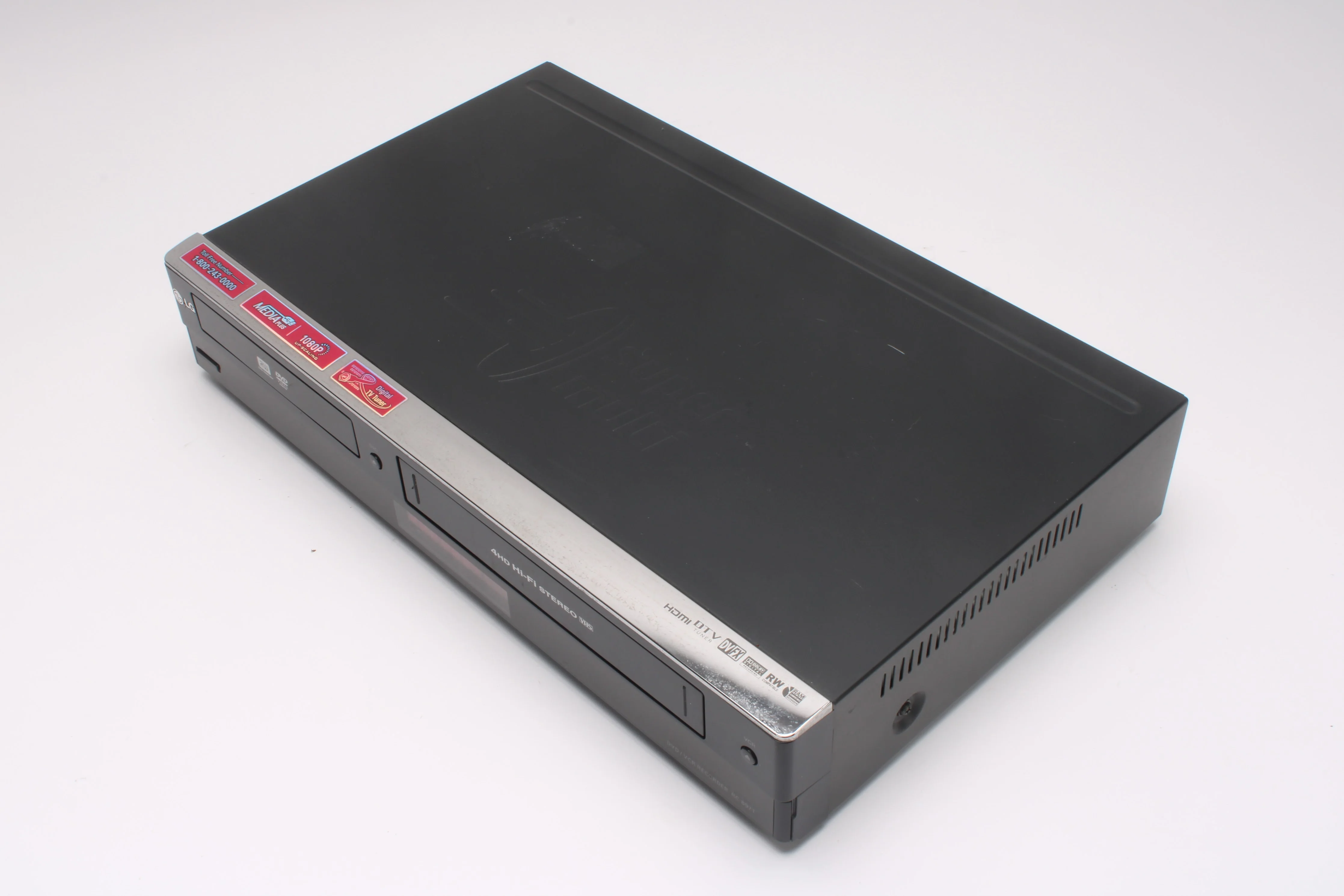 LG RC897T DVD Recorder VCR Video Cassette Recorder Combo - Image 3