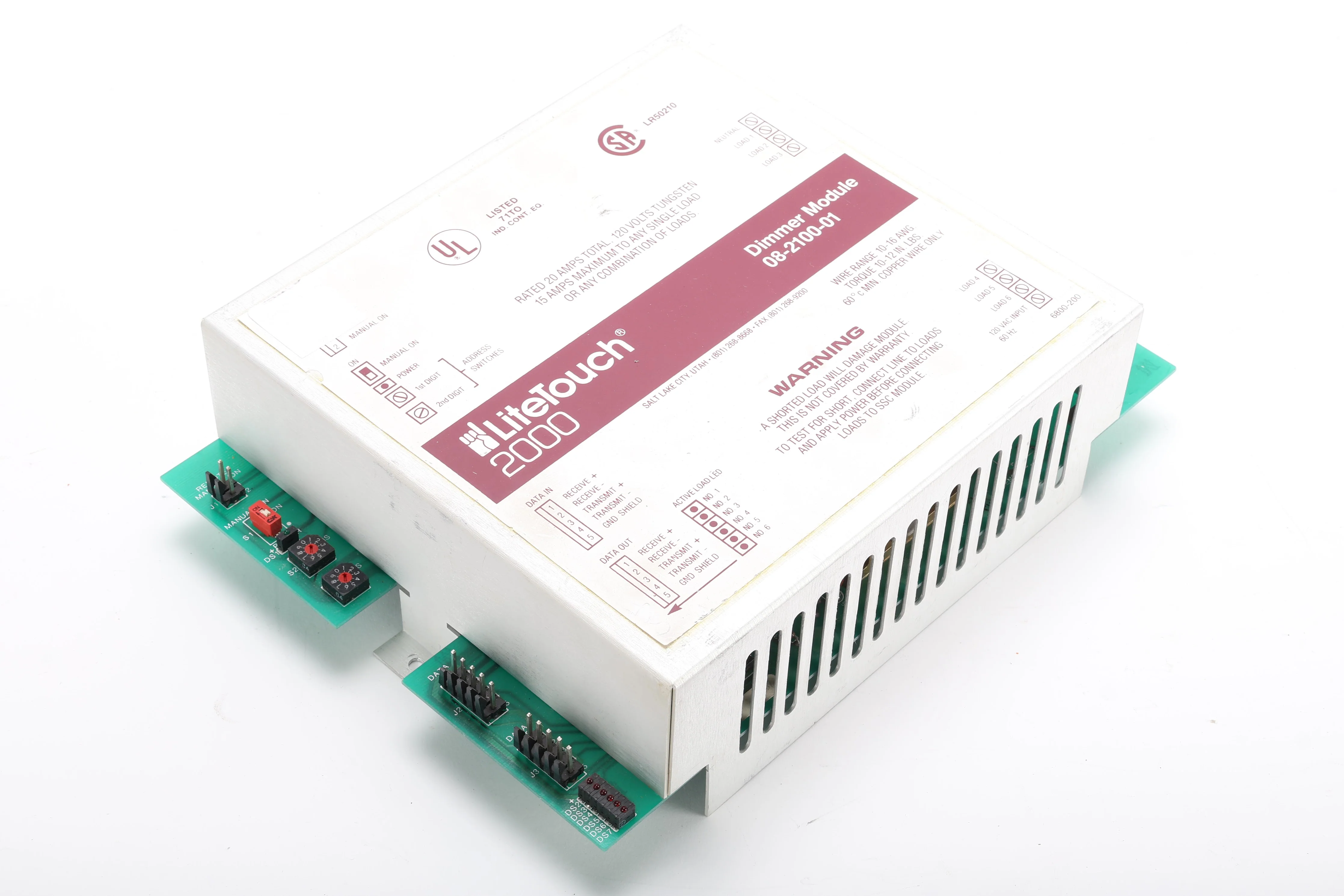 LiteTouch 2000 08-2100-01 Dimmer Module 6800-200 - Fair Condition - Image 2
