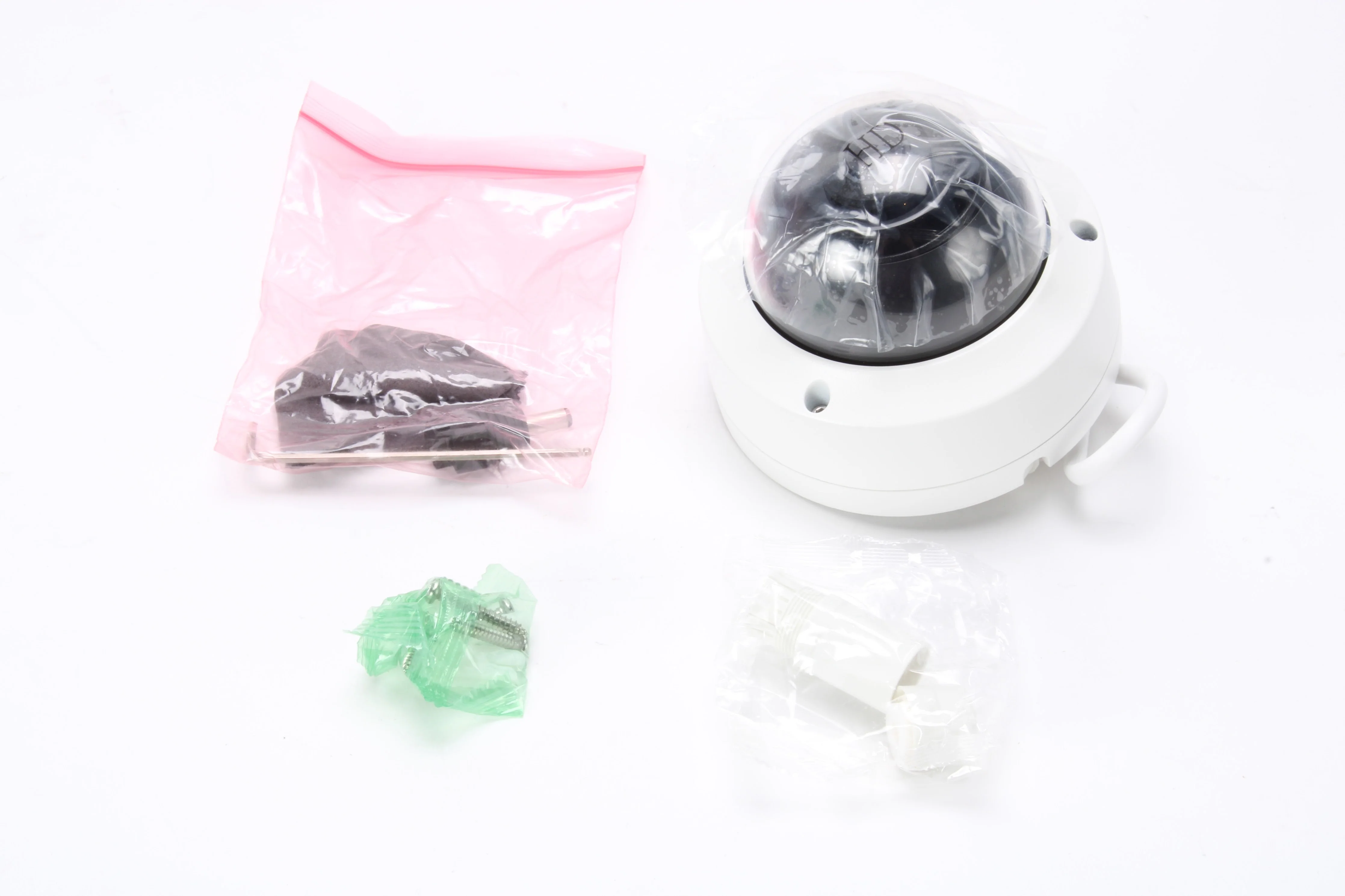 Luma 110 Series LUM-110-DOM-IP-WH Outdoor Dome IP Surveillance Camera & Hardware