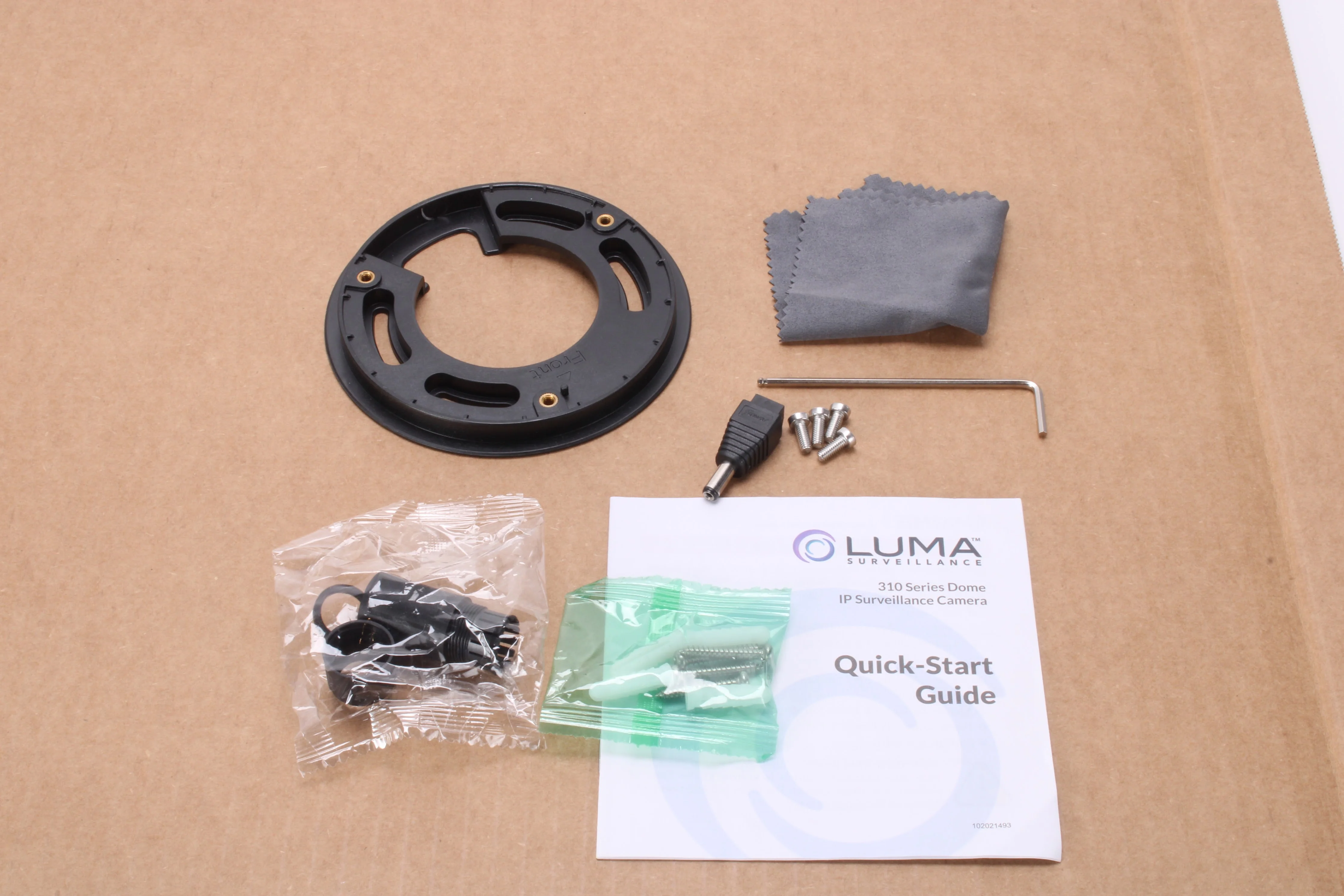 Luma LUM-310-DOM-IP-BL Dome IP Outdoor Camera With Power Input Adapter - Image 2