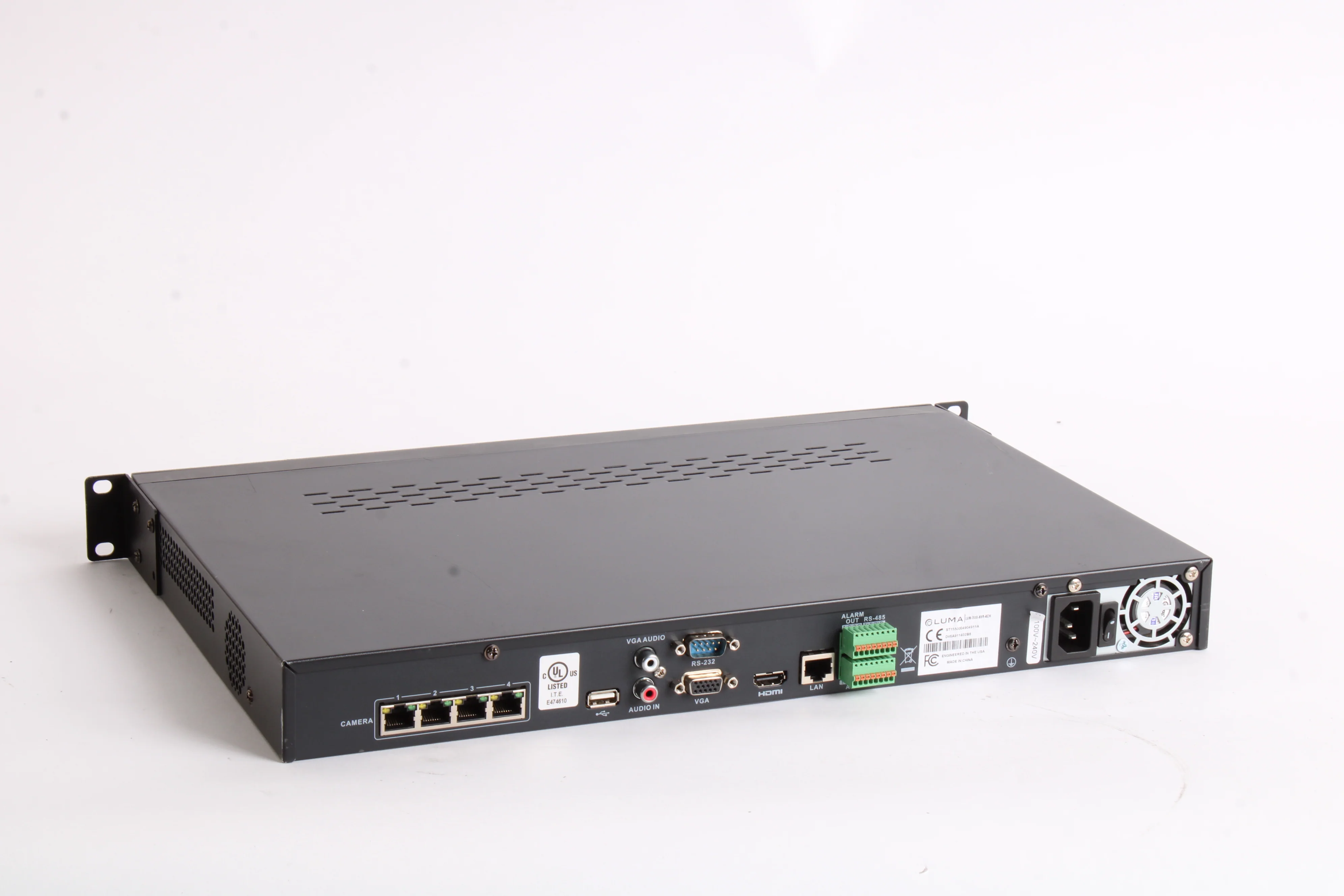 Luma LUM-500-NVR-4CH Surveillance NVR Recorder 1TB HDD - Fair - Image 2