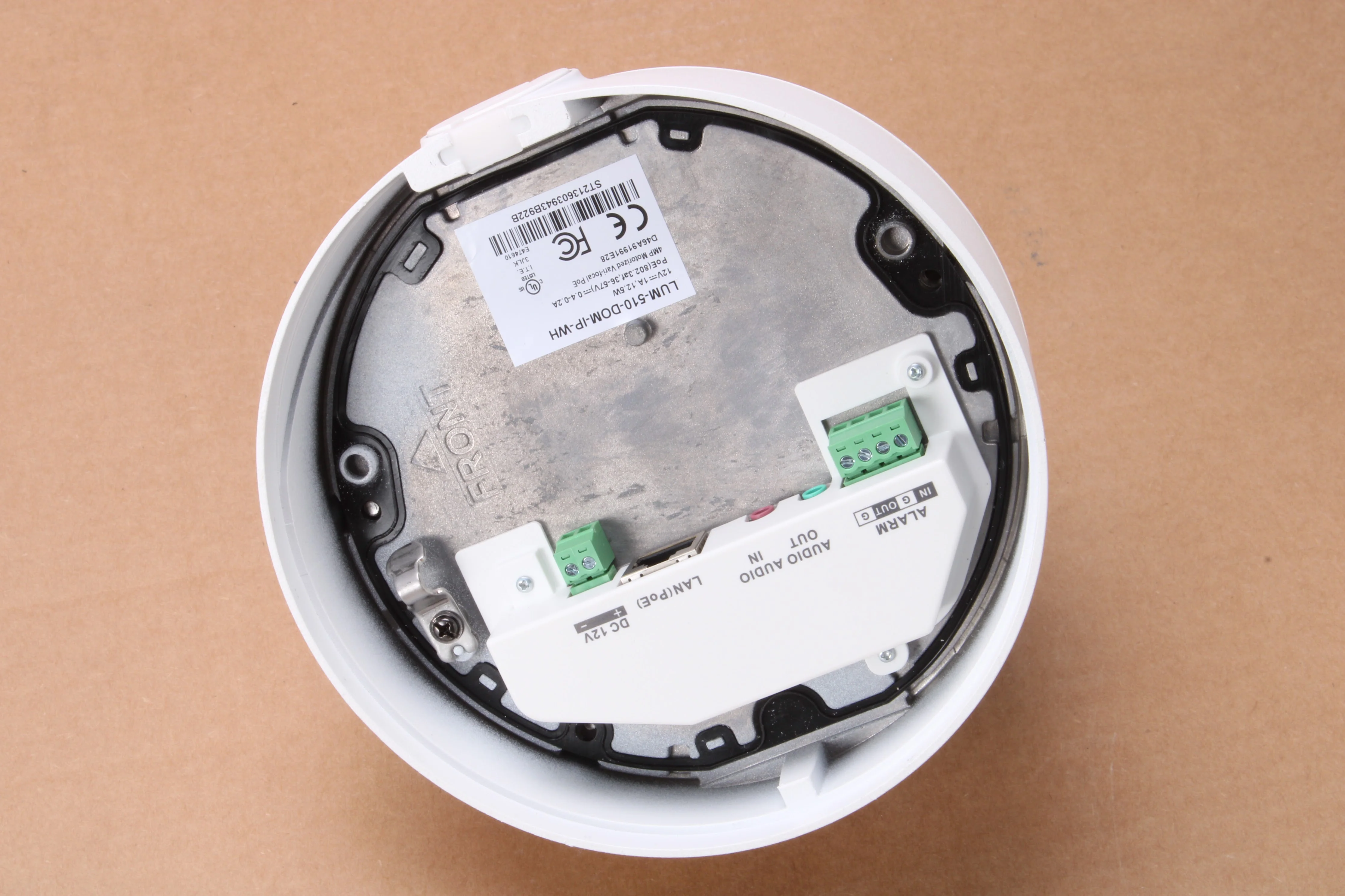 Luma LUM-510-DOM-IP-WH IP Dome Camera With Connection Cable & Mounting Hardware - Image 9