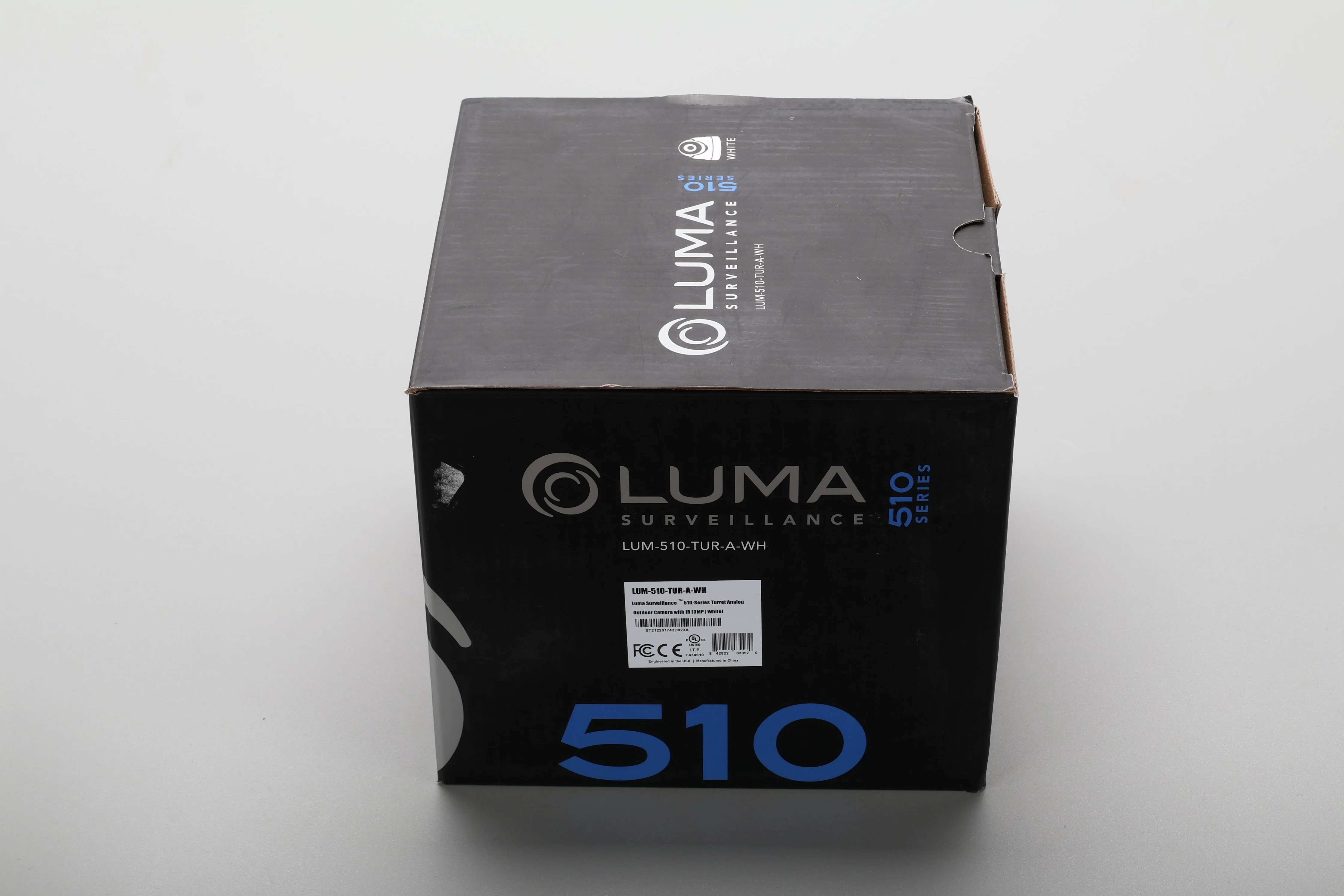 Luma LUM-510-TUR-A-WH 3MP Outdoor Turret Analog Camera White - NEW - Image 4