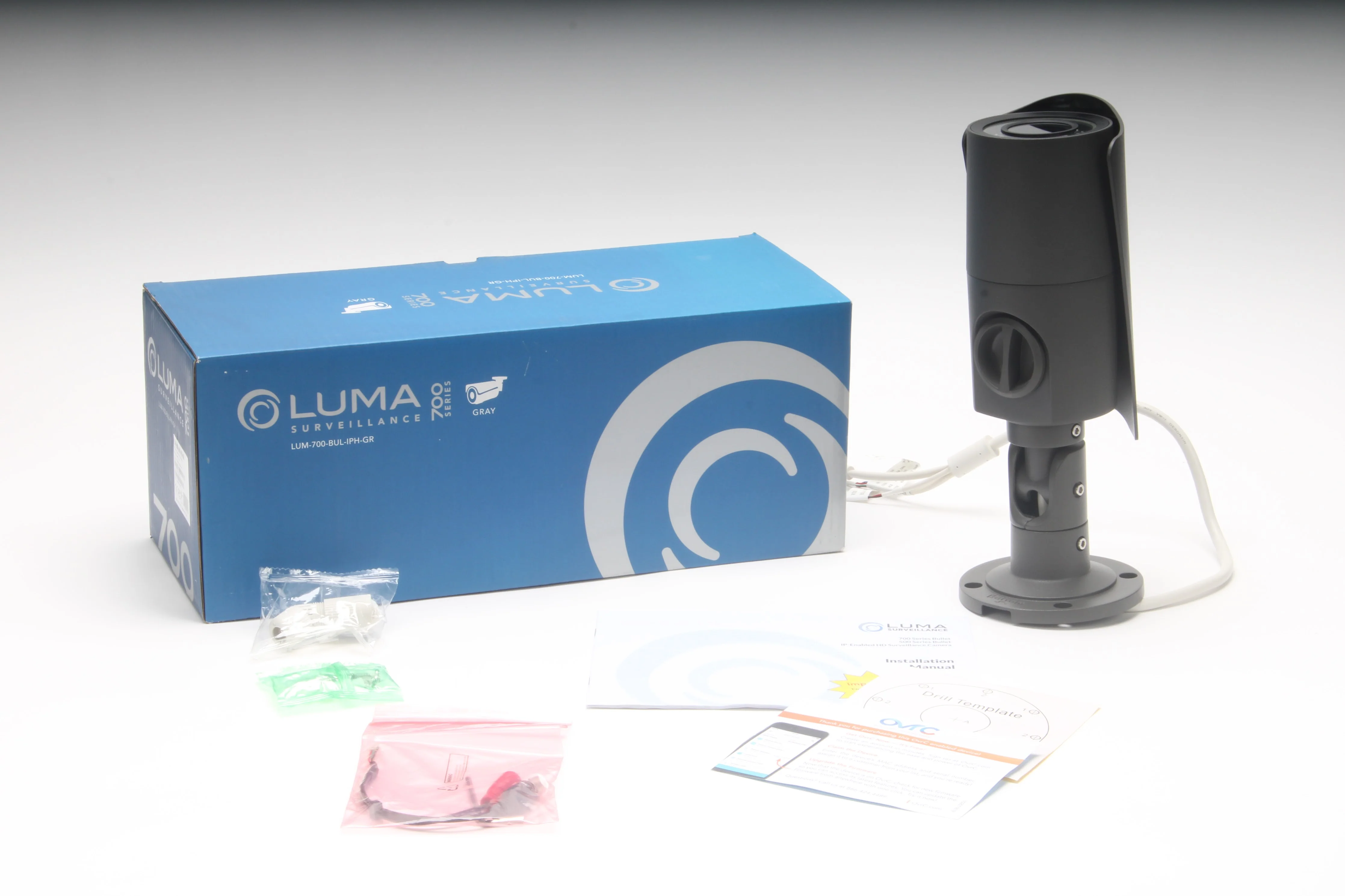 Luma Surveillance LUM-700-BUL-IPH-GR Bullet IP Outdoor Camera with Heater - NEW - Image 3