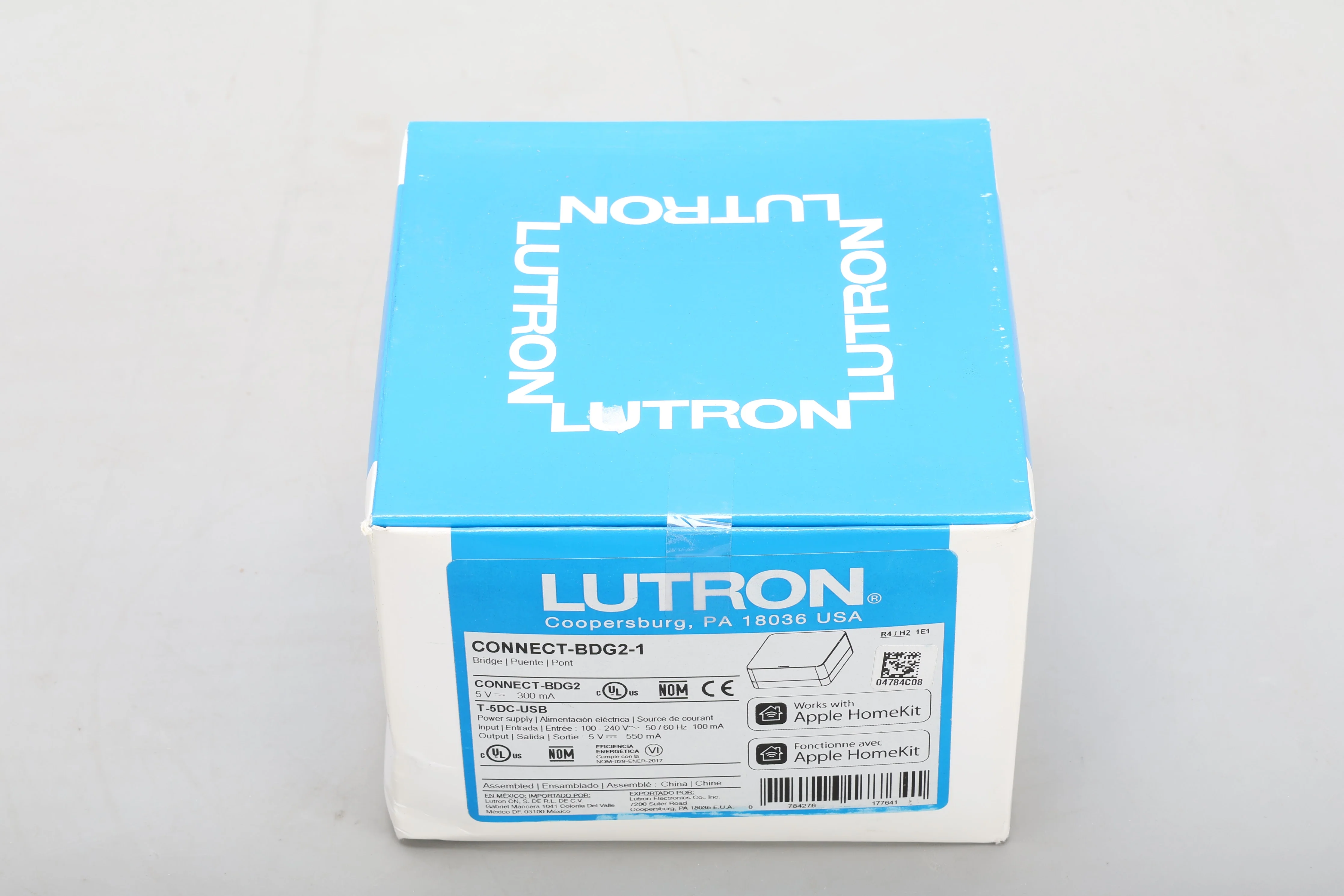 Lutron CONNECT-BDG2-1 Bridge Radio 400-164 Rev H - NEW Sealed