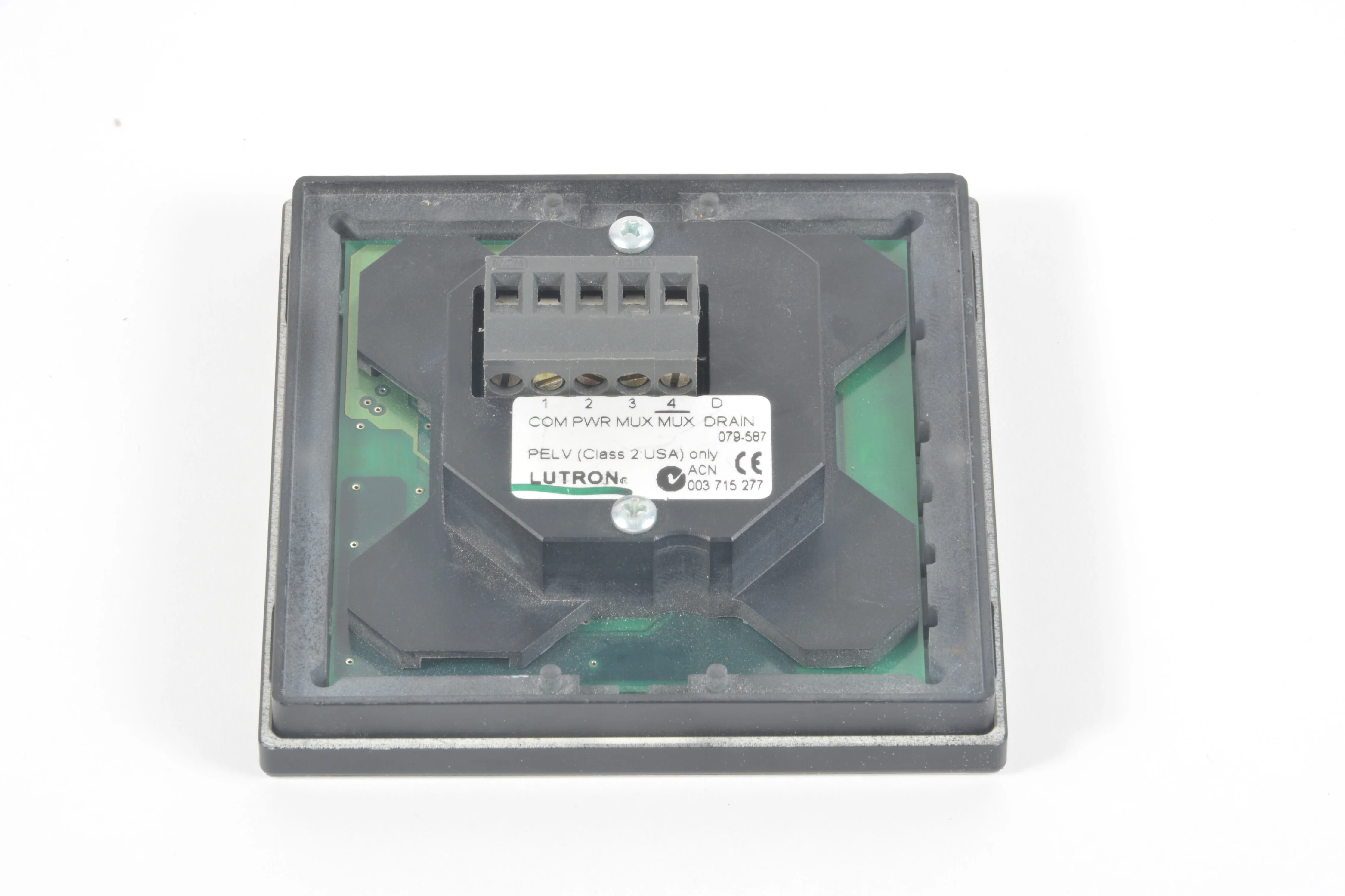 Lutron EGRX-2B-SL-BC Grafik Eye Architectural 2-Button Wallstation - Image 2