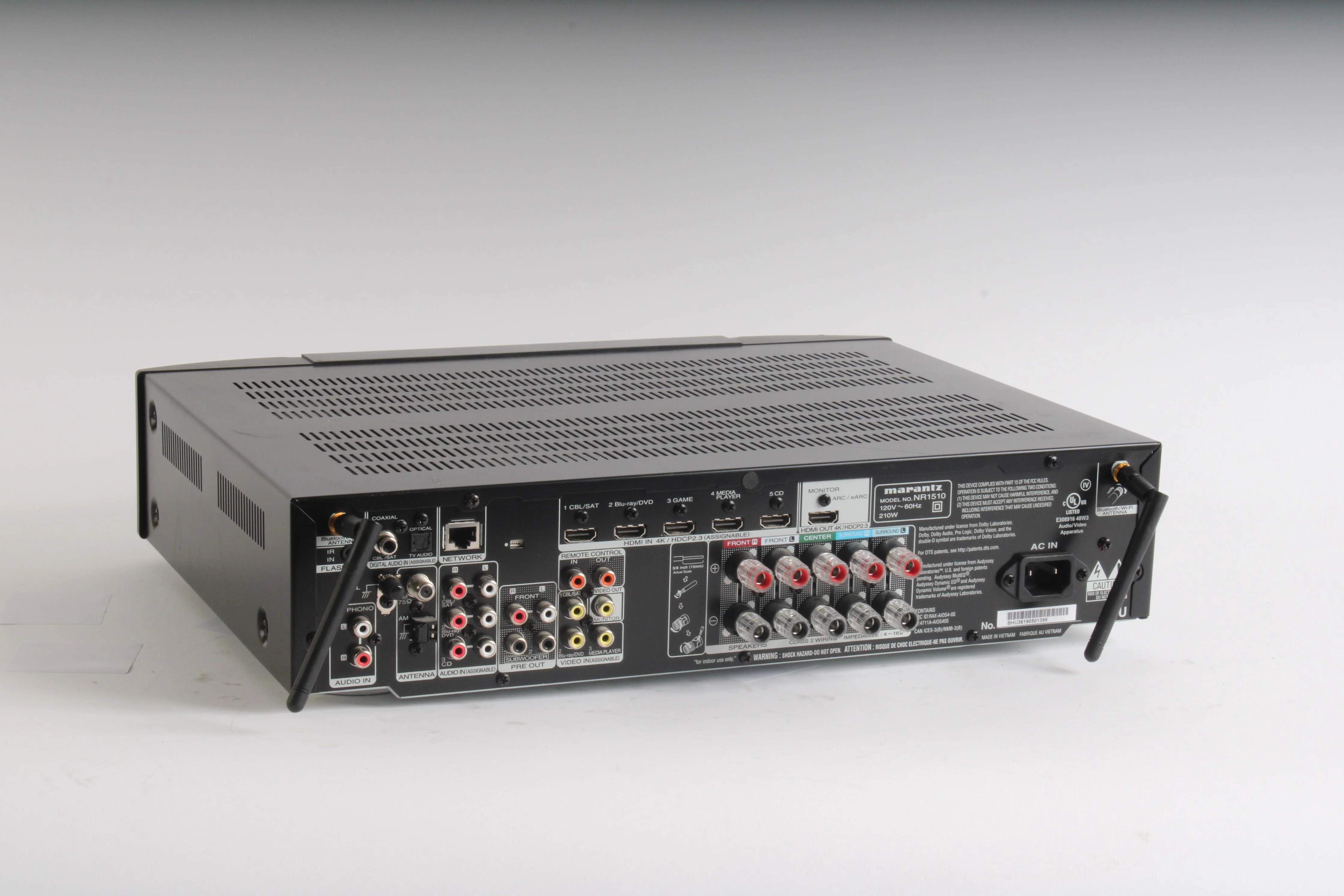 Marantz NR1510 5.2-Channel 4K Ultra HD AV Receiver - Image 3