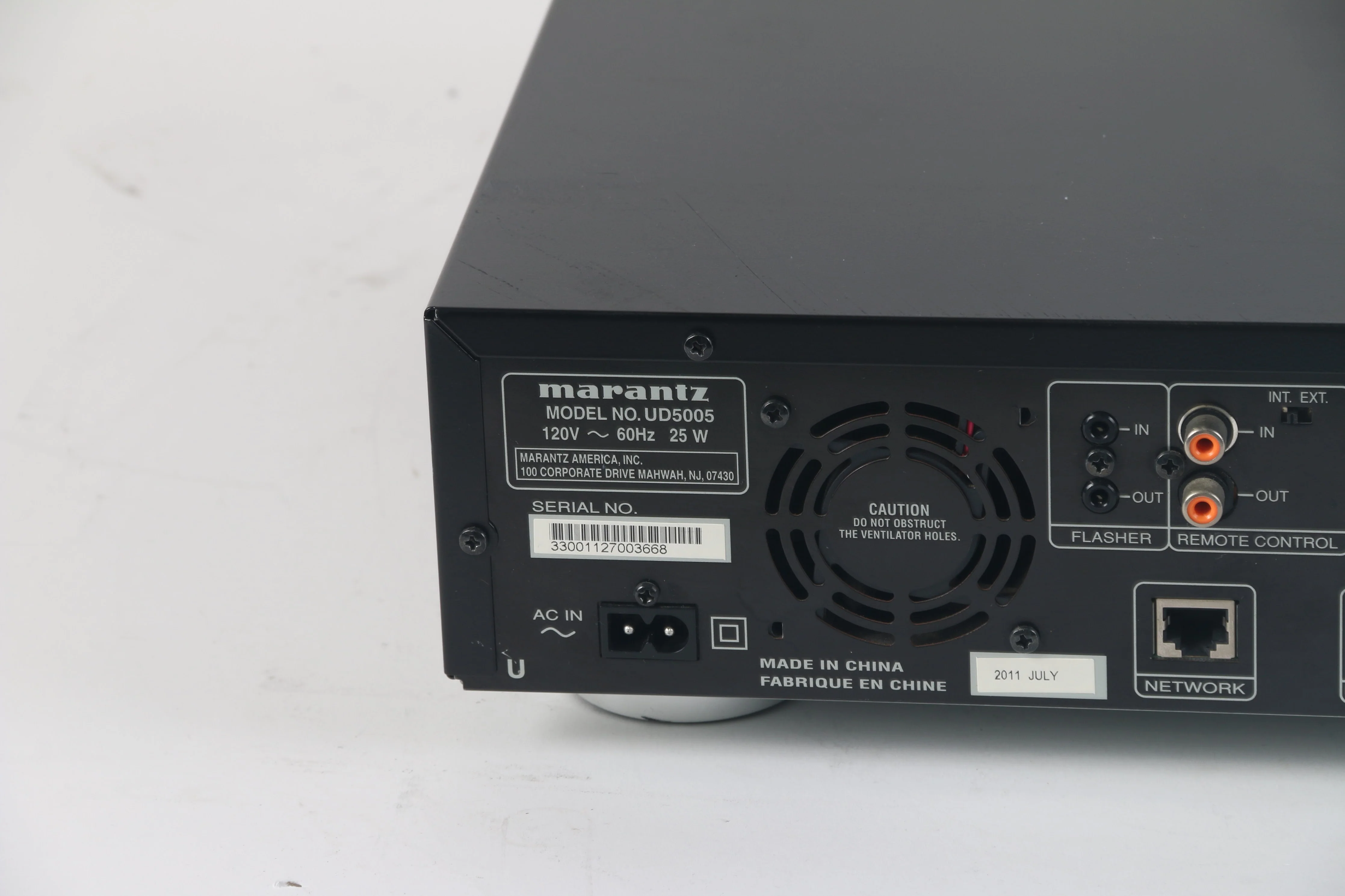 Marantz UD5005 Super Audio CD / Blu-Ray Disc Player AS IS - Not Reading Disc - Image 4