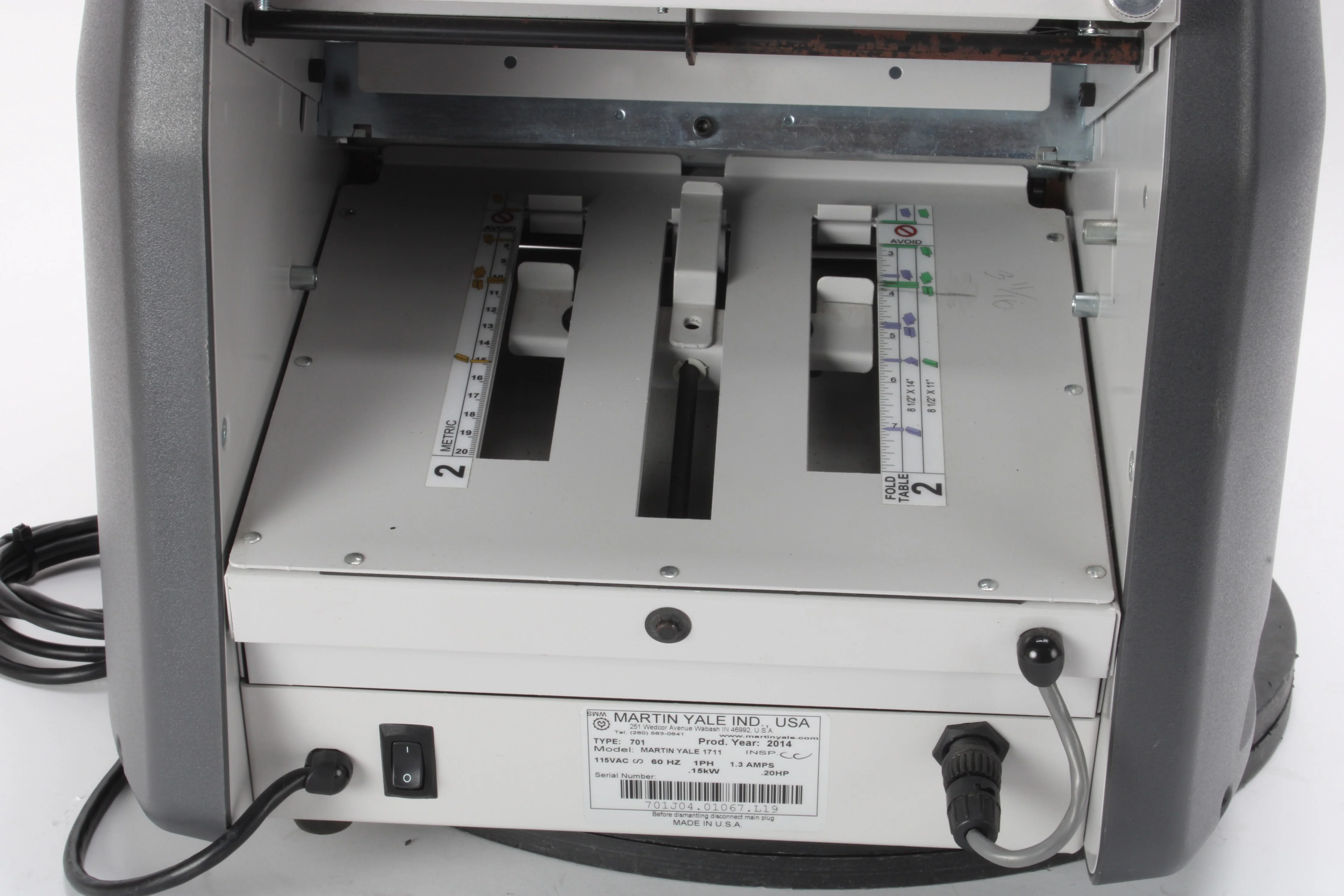 Martin Yale 1711 Ease‑of‑Use Electronic Automatic Paper Folding Machine - Image 7
