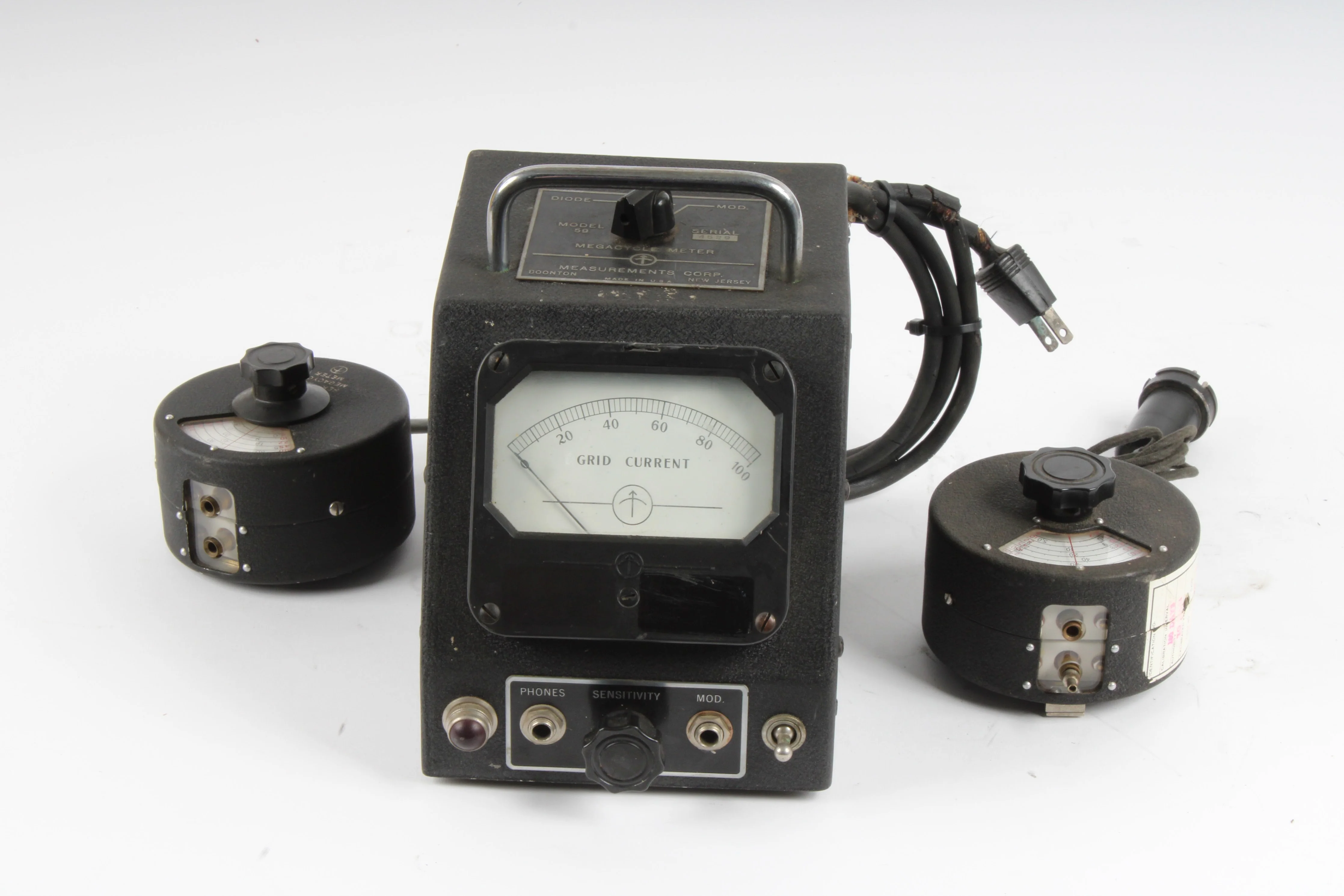 Measurements Corp. Model 59 Megacycle Meter With 2x: Megacycle Meters - AS IS