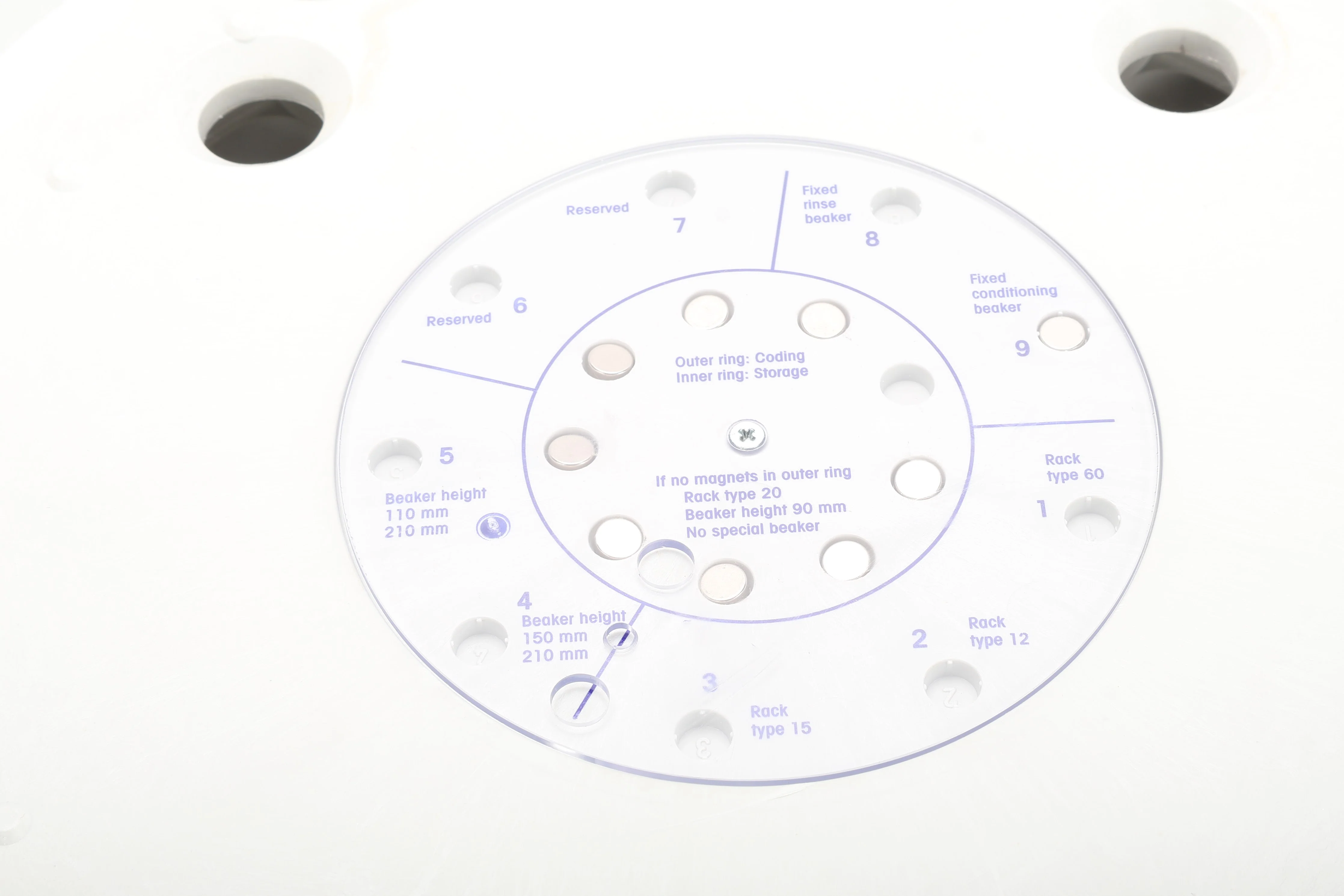 Mettler Toledo 20-Slot Sample Carousel for Mettler Toledo Rondo Tower Titrator - Image 4