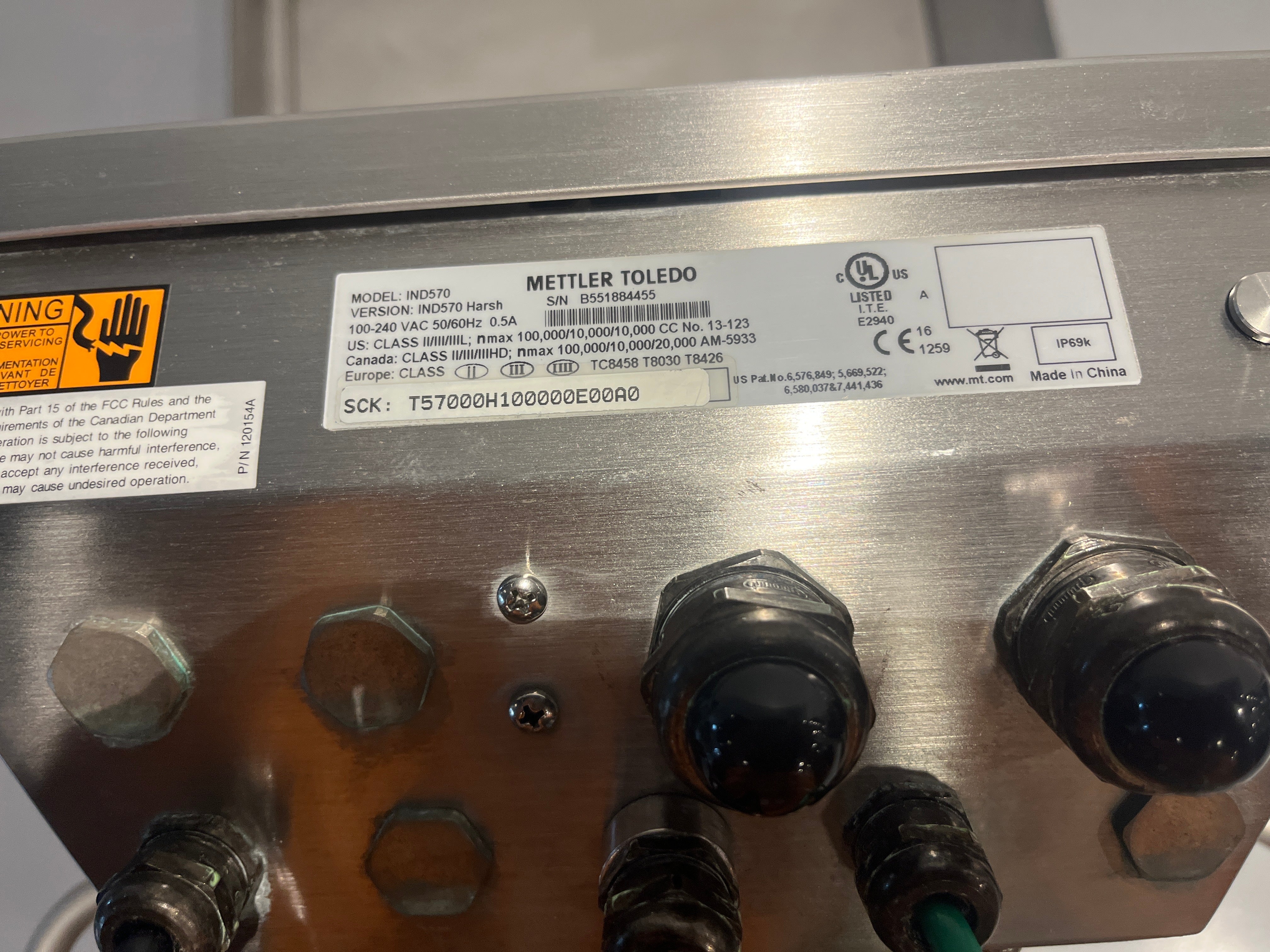 Mettler Toledo Deckmate 2888 Floor Scale 2500 Lb Max W/ IND570 and AJB641S AS IS - Image 6