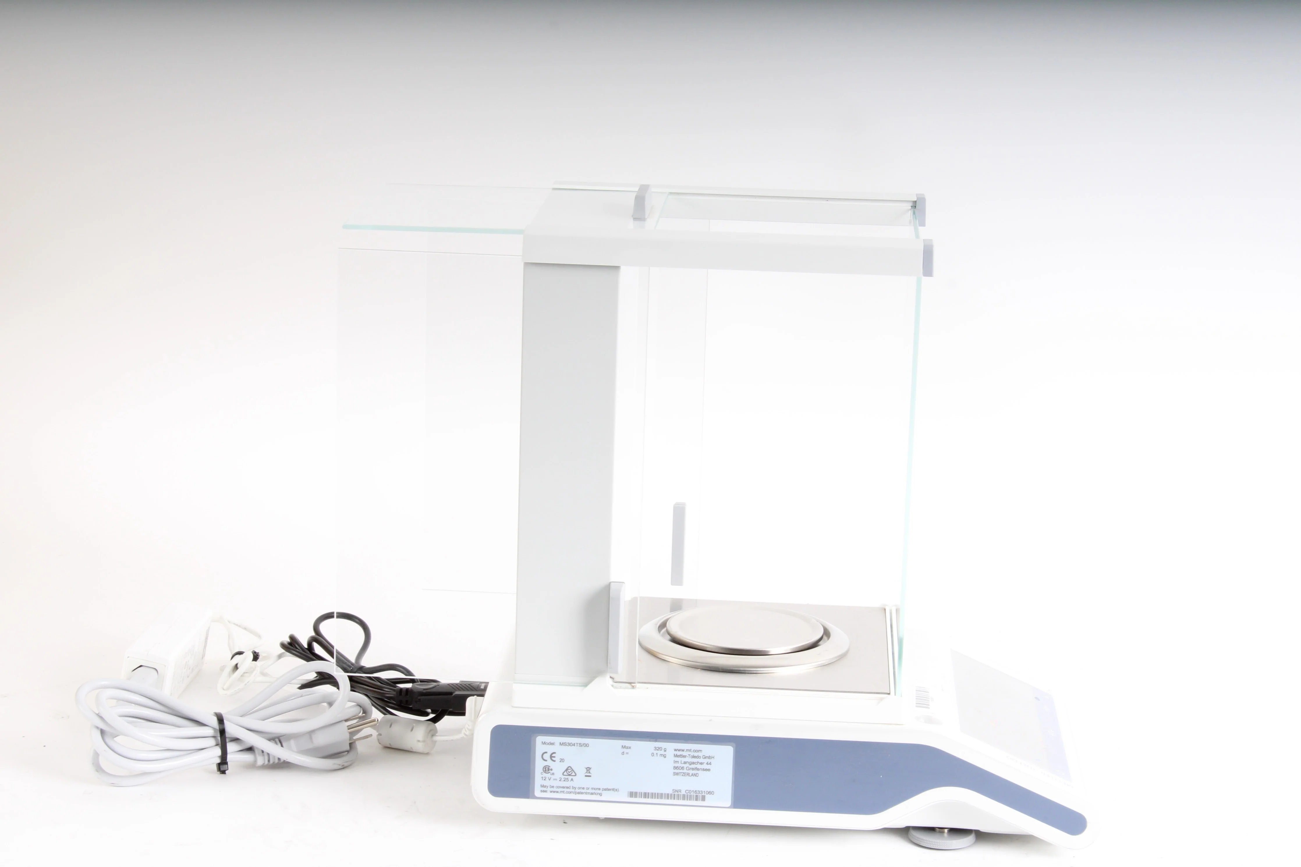 Mettler-Toledo MS304TS/00 Analytical Balance Scale W/ Power Supply 320g x 0.1mg - Image 6