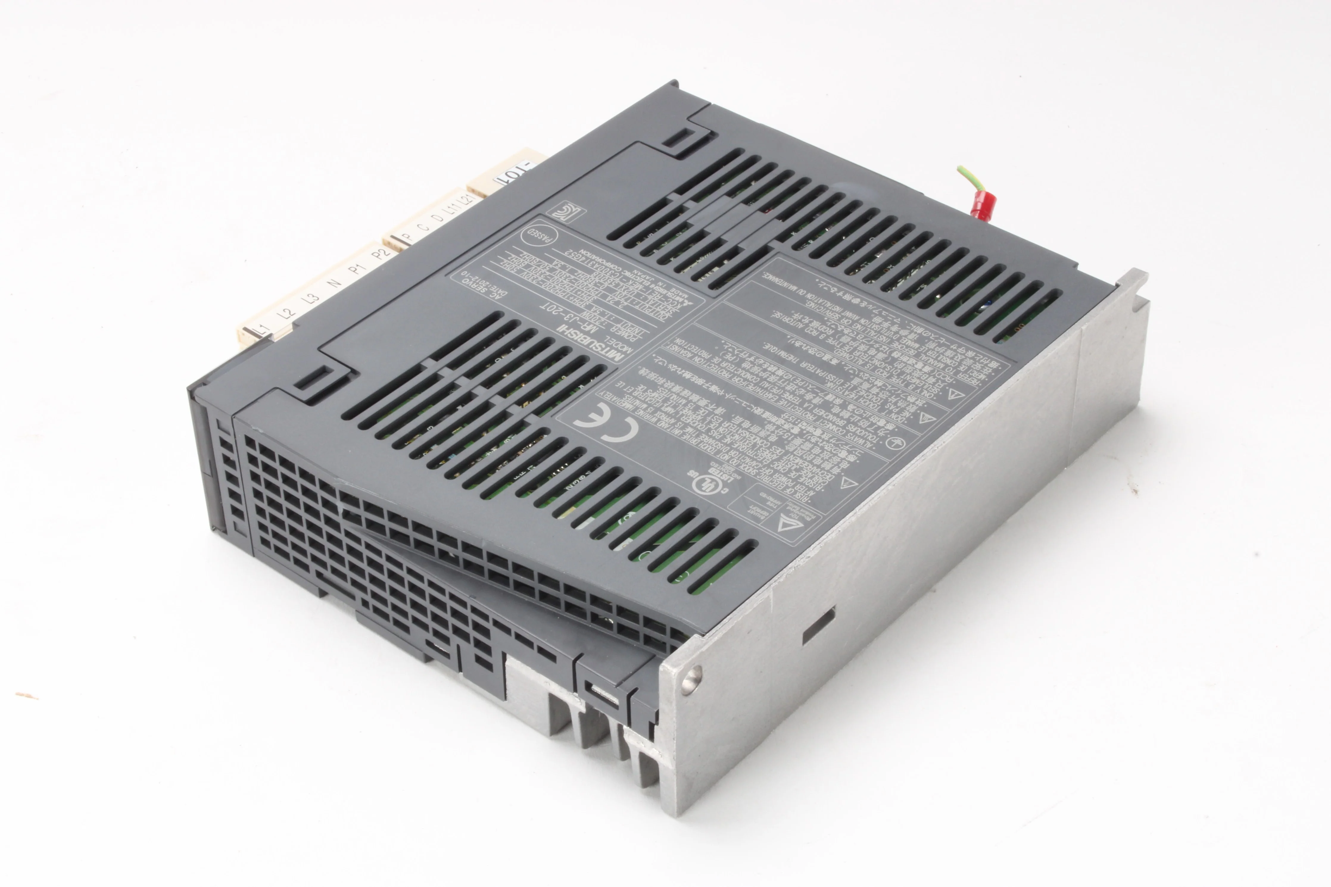 Mitsubishi MR-J3-20T AC Servo Drive W/ Melservo ME-J3BAT Storage Battery - Fair