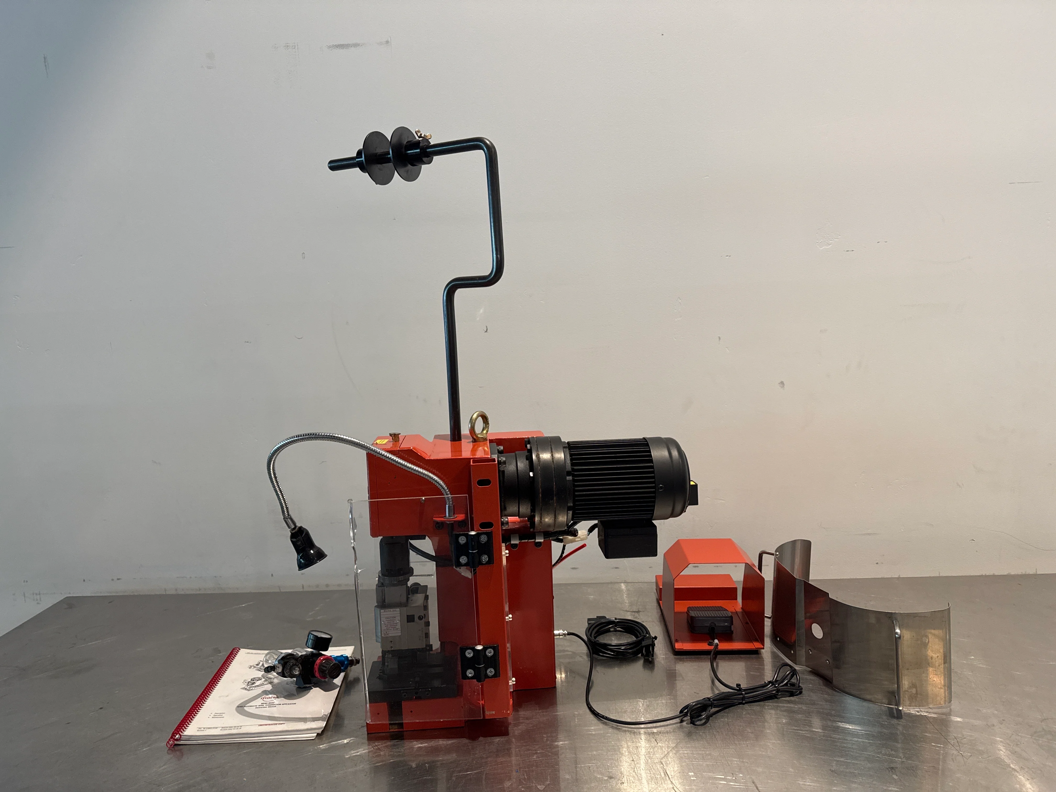 Molex 63801-7200 Crimp Press With 638882000 Mini-Mac Applicator - Damaged