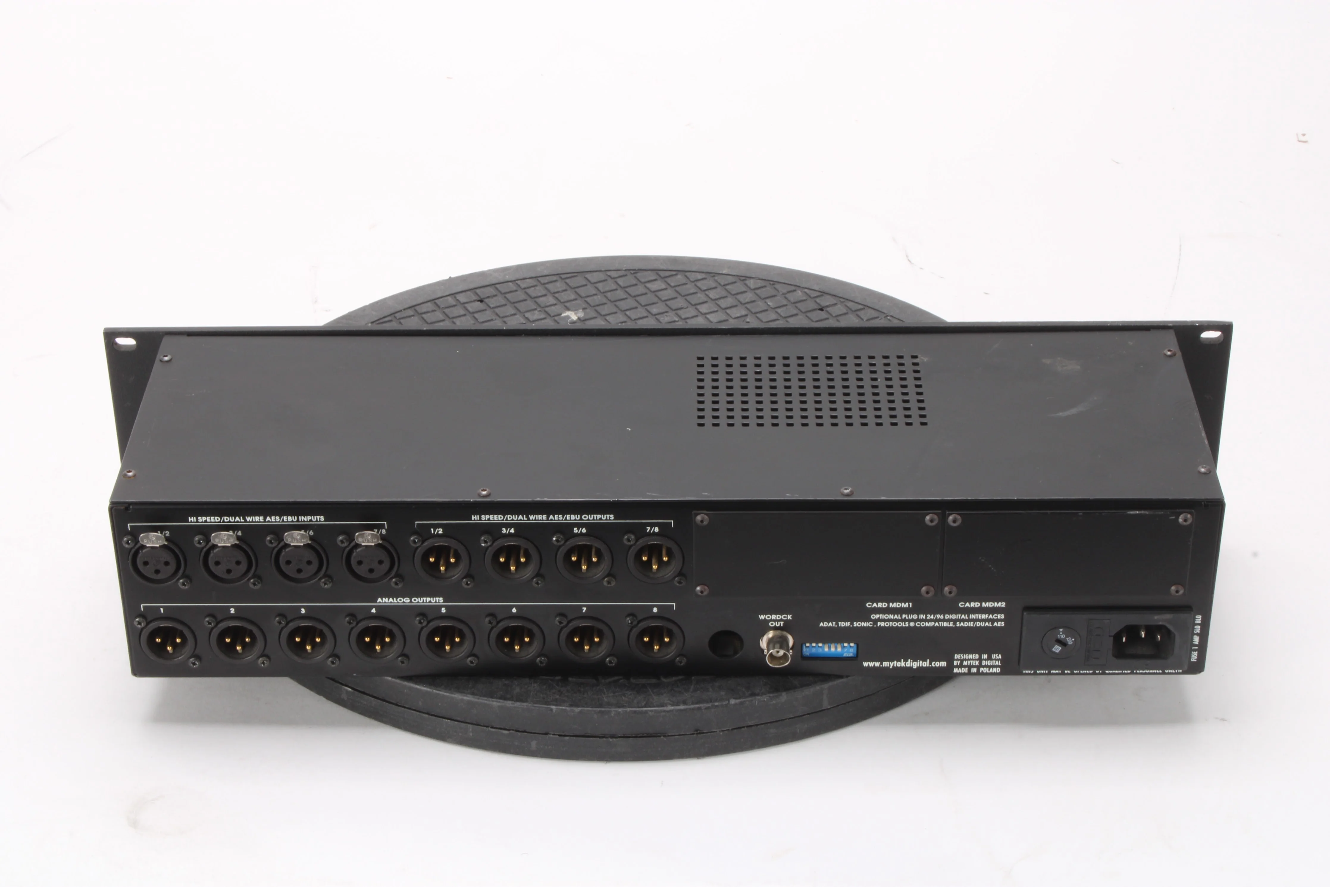 Mytek 8x96 DAC 8-Channel D/A Converter - Fair Condition - Image 3