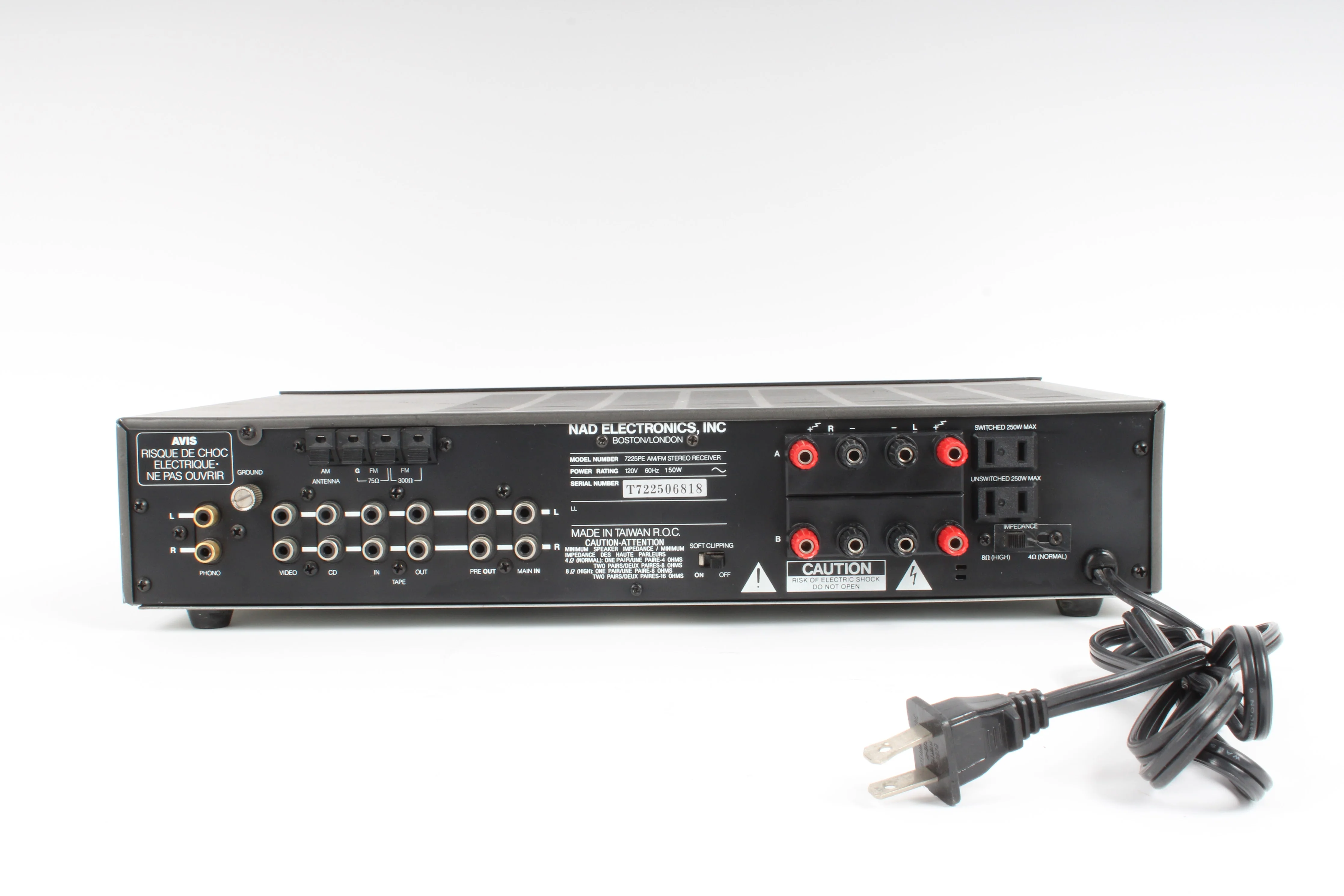 Nad 7225PE AM/FM Stereo Receiver - AS IS - Image 2