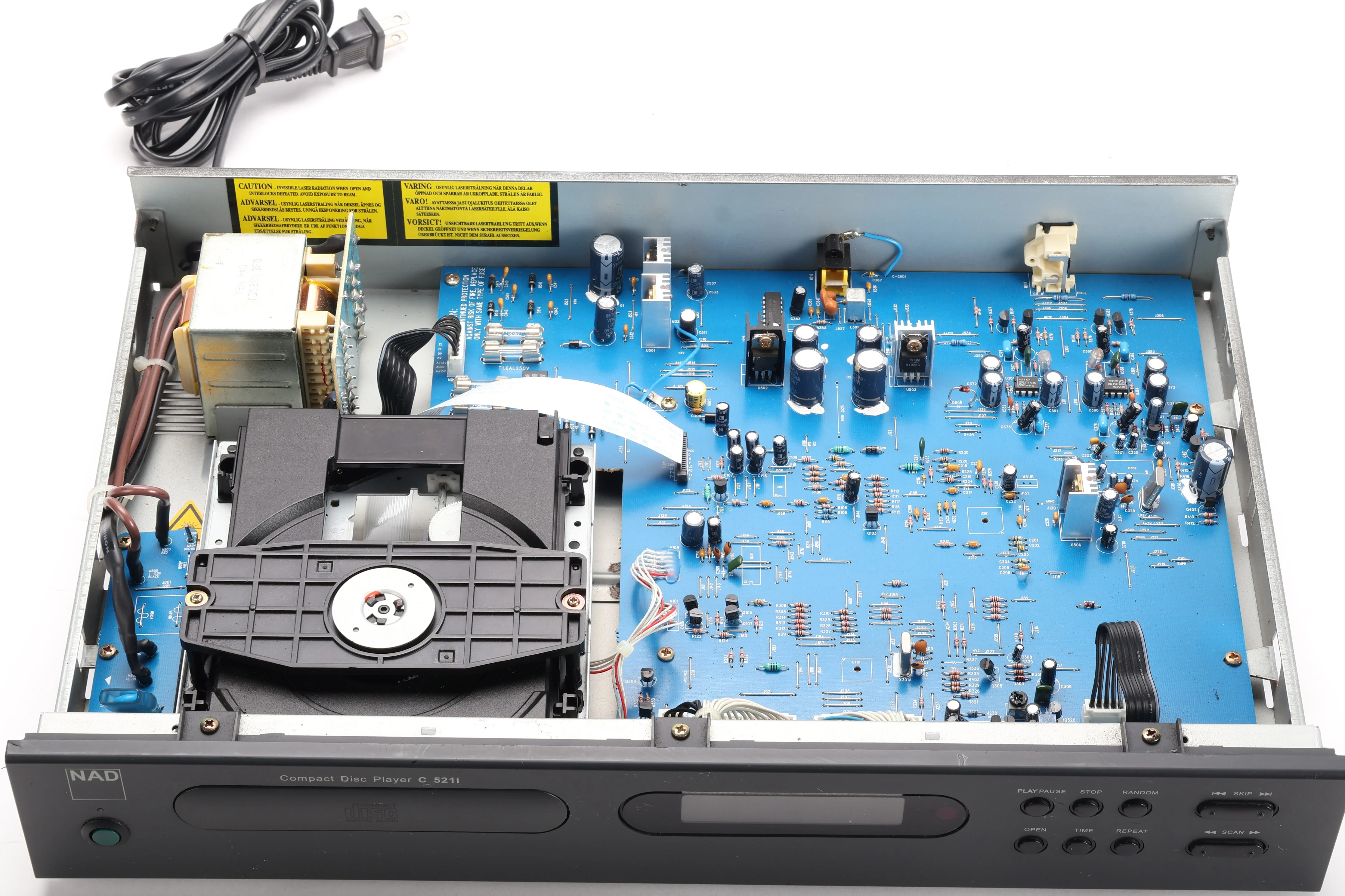 NAD C521i Compact Disc Player - AS IS For Parts - Image 6