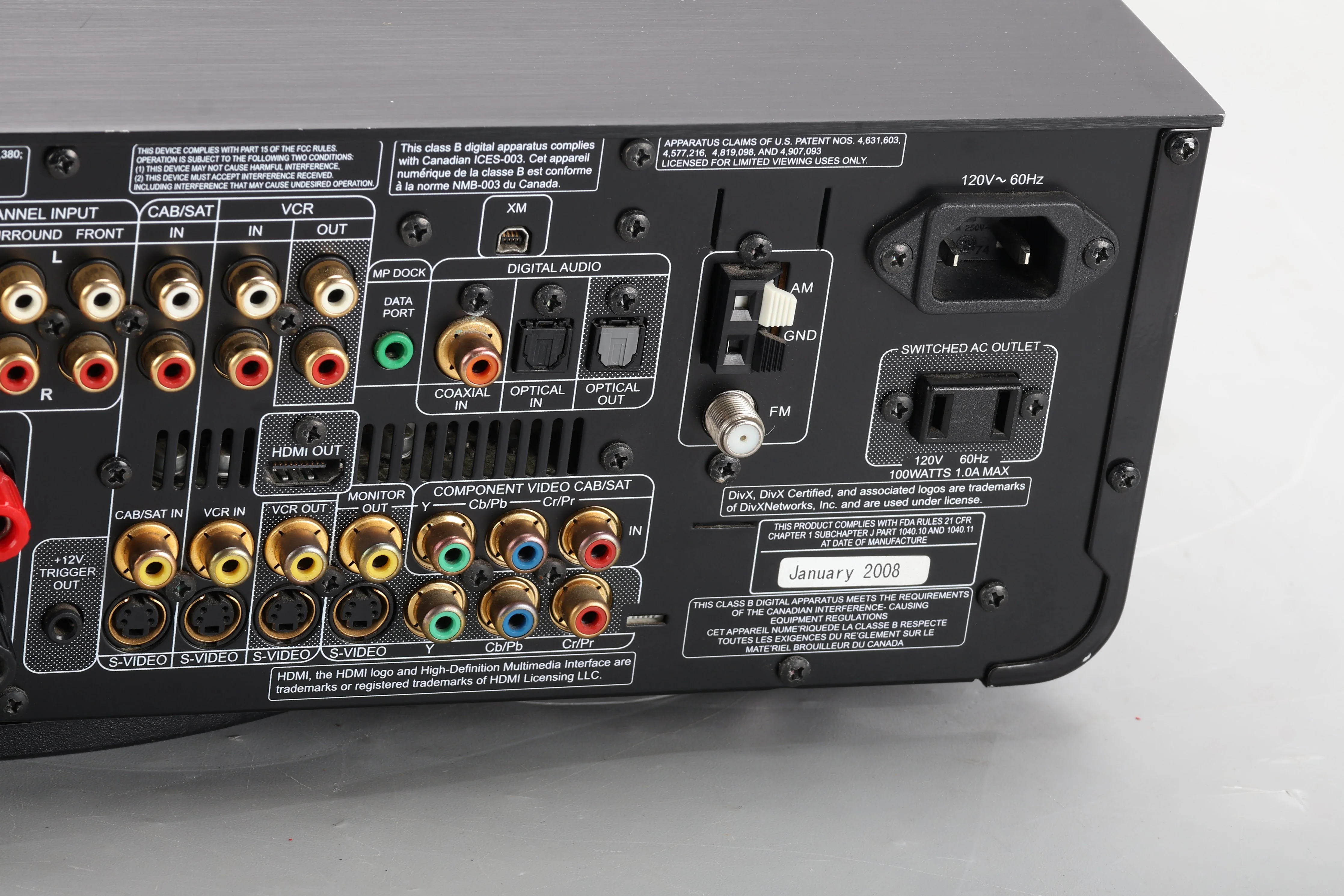 NAD VISO FIVE DVD Receiver Home Theater AV Receiver - Fair Condition - Image 4
