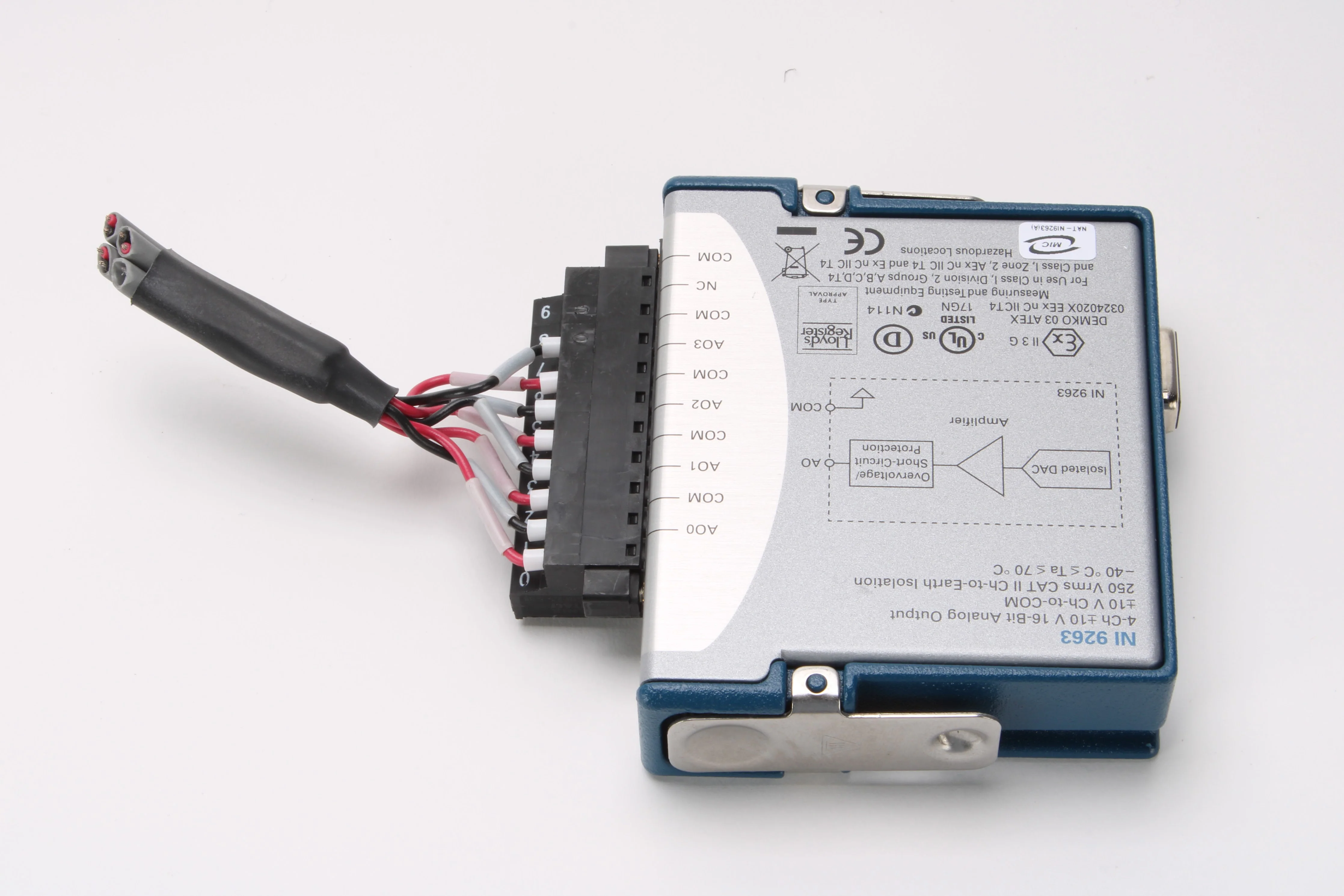 National Instruments NI 9263 4Ch 16 Bit Analog Voltage Output Module 198856B-01L - Image 4